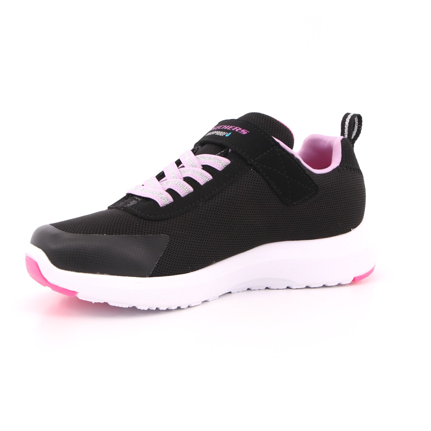 Scarpa Strappi + Elastico Skechers Bambina Nero Scarpa Strappi + Elastico Skechers Bambina Nero Scarpe 165 - 302425L