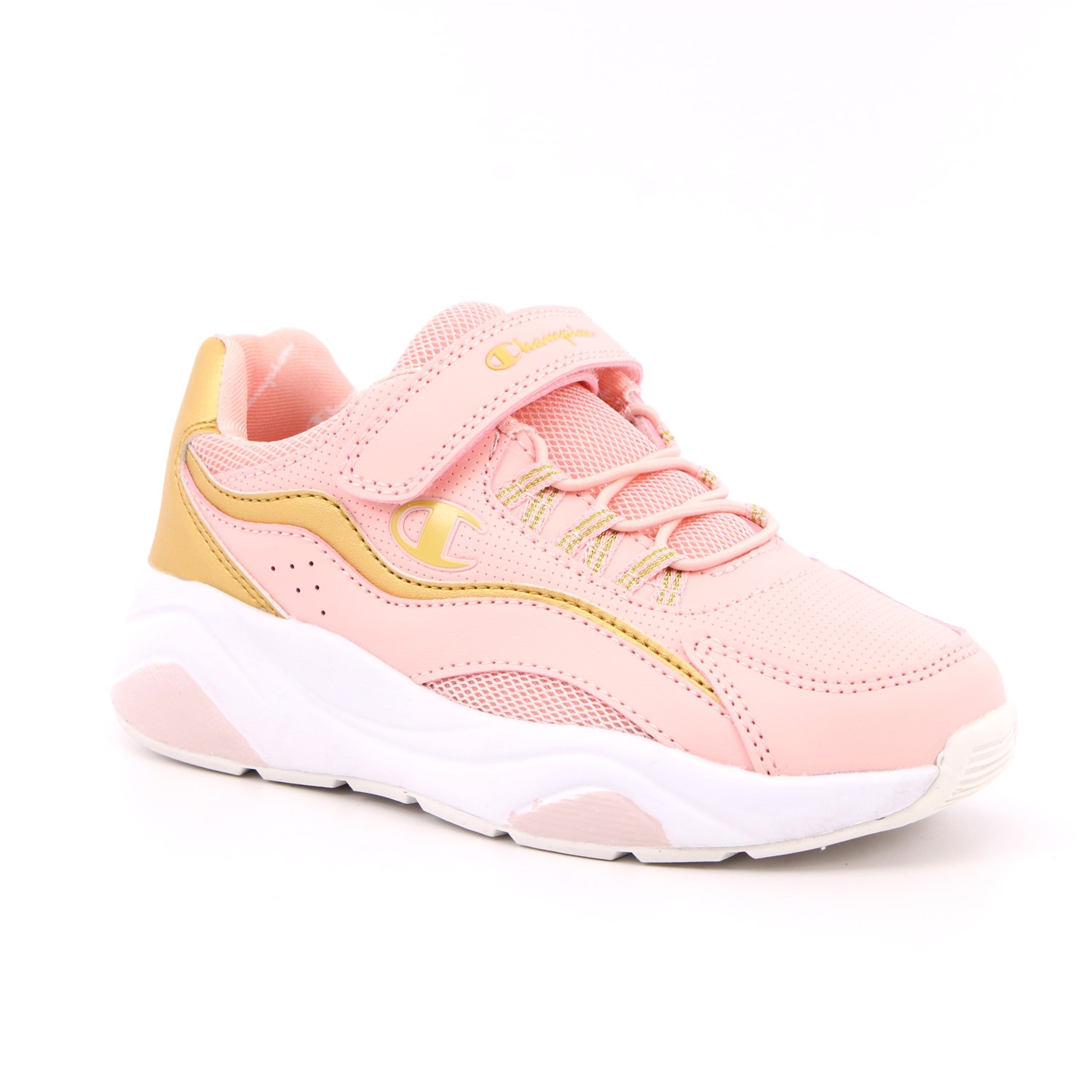 Scarpa Strappi + Elastico Champion Bambina Rosa Scarpa Strappi + Elastico Champion Bambina Rosa Scarpe 759 - S32188