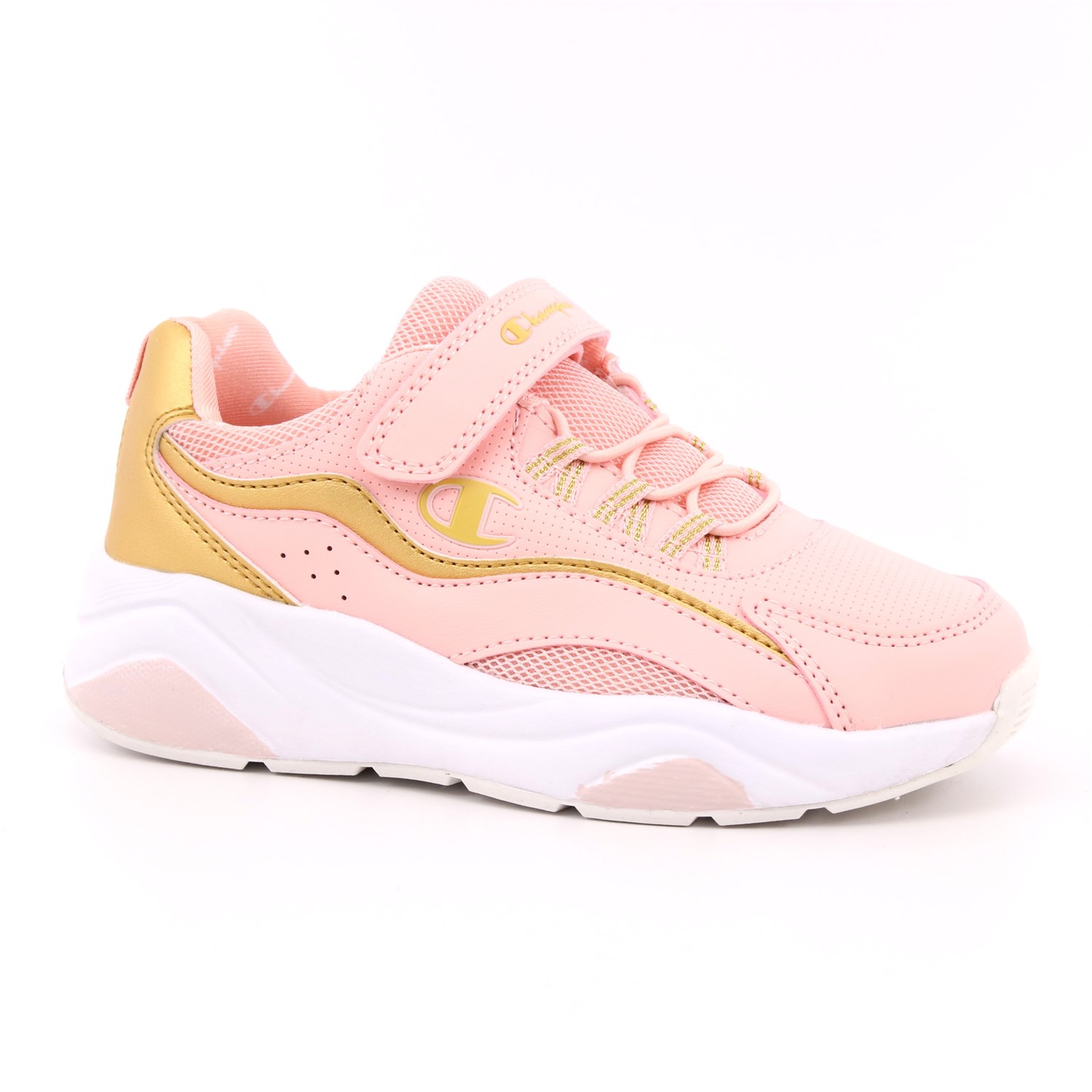 Scarpa Strappi + Elastico Champion Bambina Rosa Scarpa Strappi + Elastico Champion Bambina Rosa Scarpe 759 - S32188