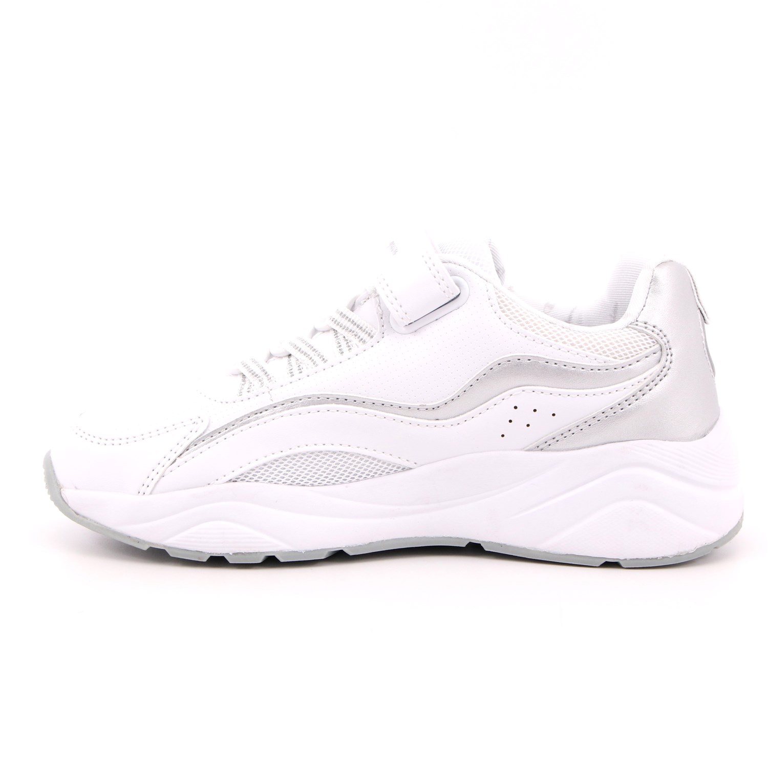 Scarpa Strappi + Elastico Champion Bambina Bianco Scarpa Strappi + Elastico Champion Bambina Bianco Scarpe 760 - S32188