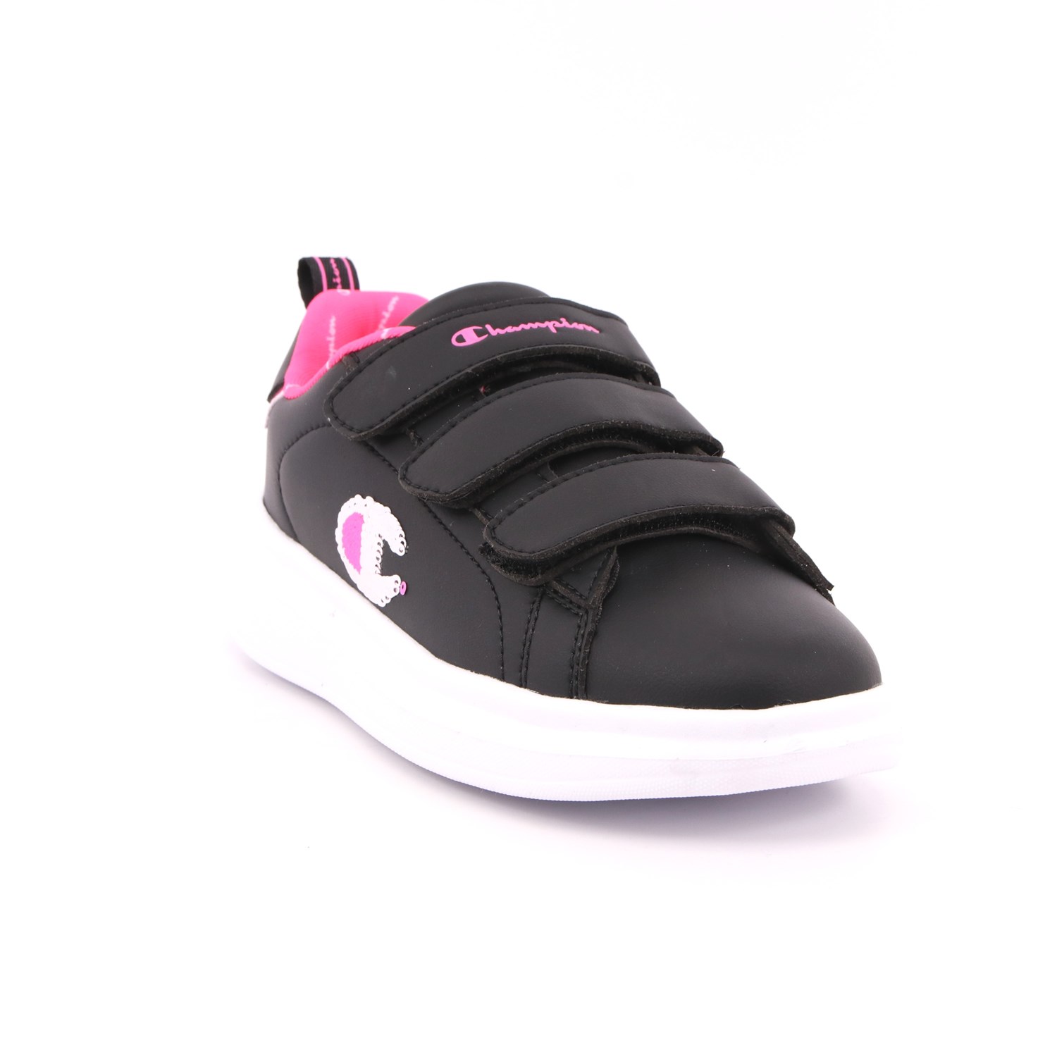Scarpa Strappi + Elastico Champion Bambina Nero Scarpa Strappi + Elastico Champion Bambina Nero Scarpe 762 - S32197