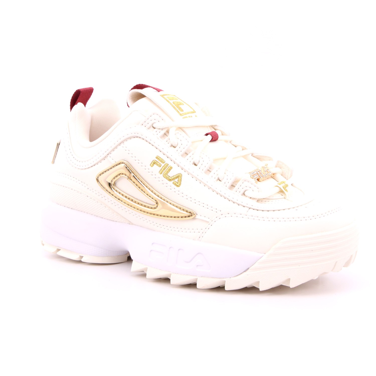 Scarpa Allacciata Fila Donna Panna Scarpa Allacciata Fila Donna Panna Scarpe 98 - 1011411