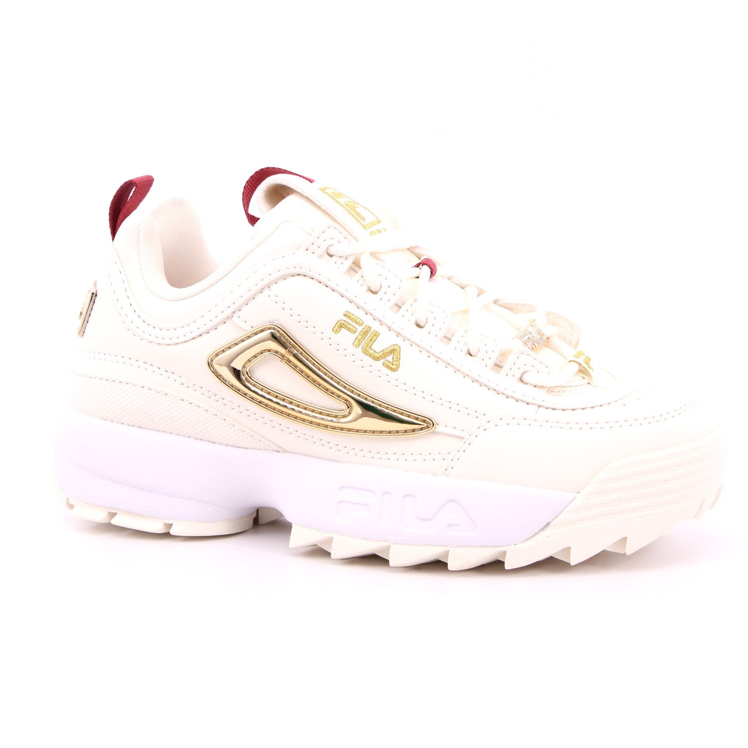 Scarpa Allacciata Fila Donna Panna Scarpa Allacciata Fila Donna Panna Scarpe 98 - 1011411