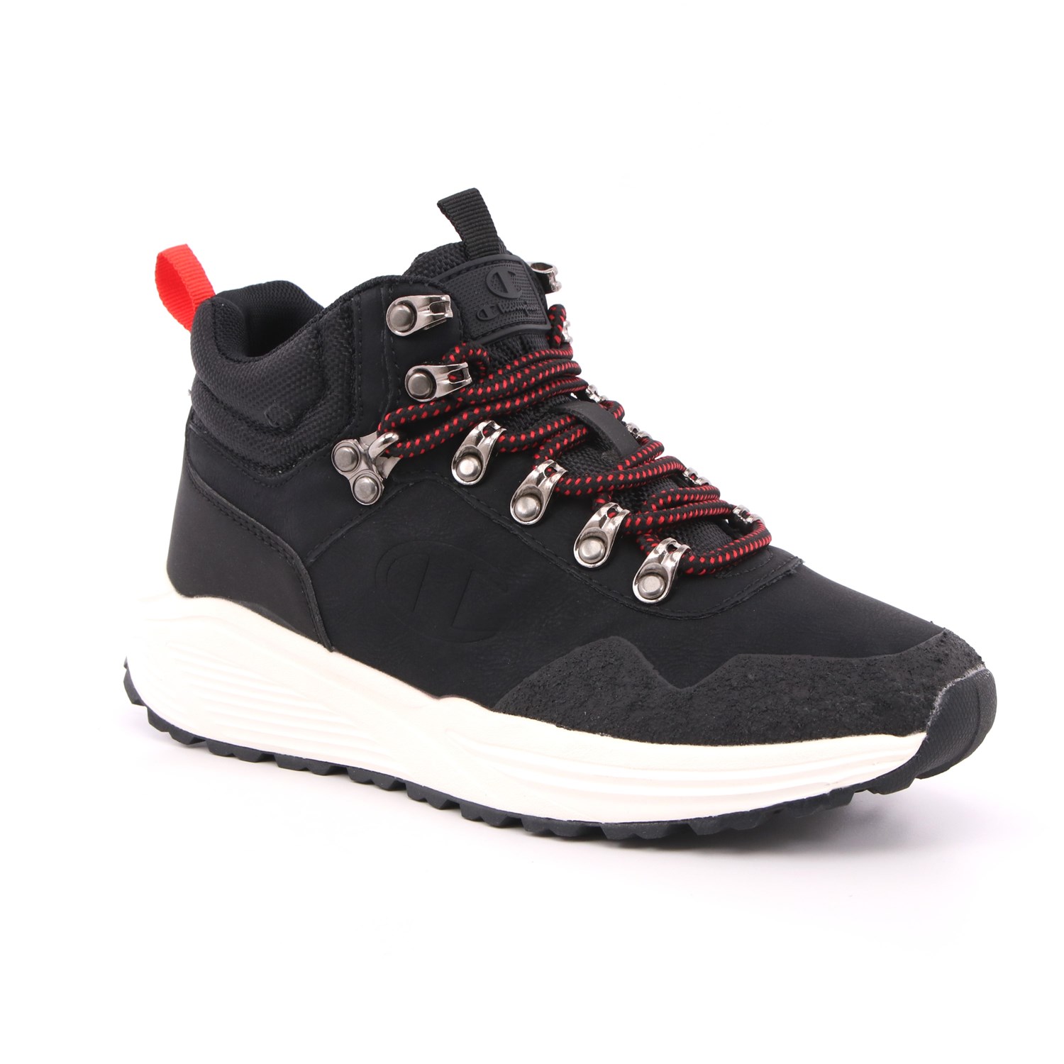 Scarpa Allacciata Champion Bambino Nero Scarpa Allacciata Champion Bambino Nero Scarpe 765 - S32219