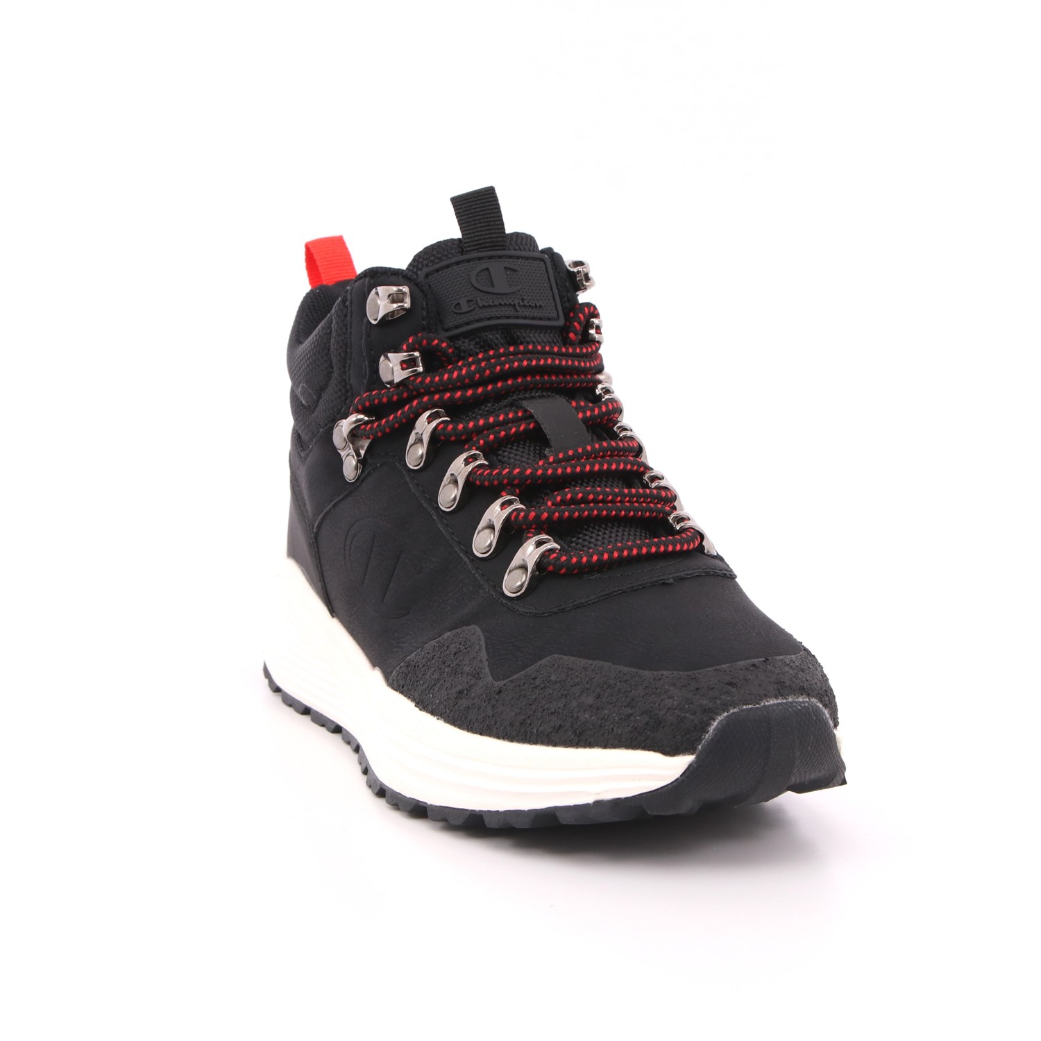 Scarpa Allacciata Champion Bambino Nero Scarpa Allacciata Champion Bambino Nero Scarpe 765 - S32219