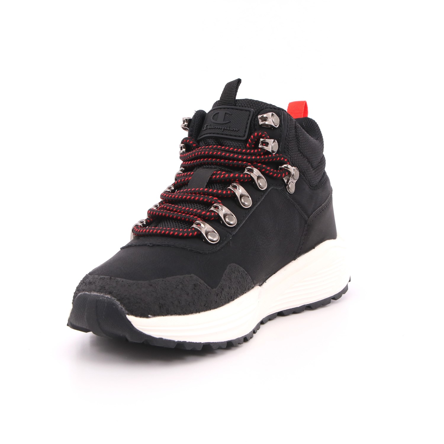 Scarpa Allacciata Champion Bambino Nero Scarpa Allacciata Champion Bambino Nero Scarpe 765 - S32219