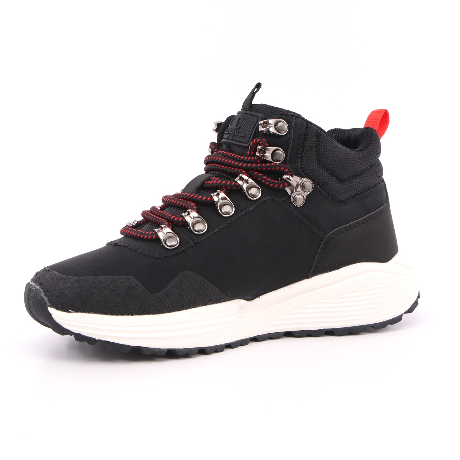 Scarpa Allacciata Champion Bambino Nero Scarpa Allacciata Champion Bambino Nero Scarpe 765 - S32219