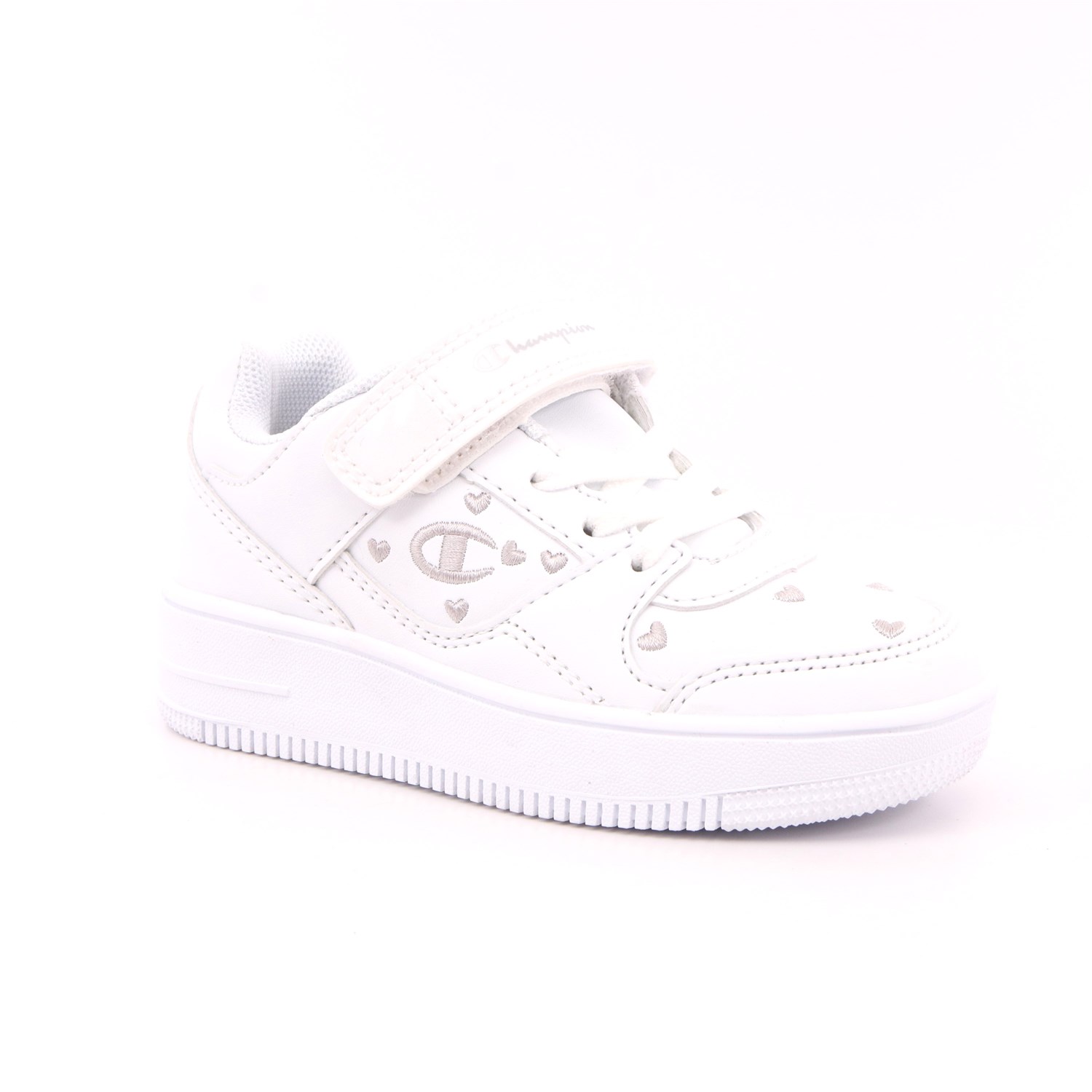 Scarpa Strappi + Elastico Champion Bambina Bianco Scarpa Strappi + Elastico Champion Bambina Bianco Scarpe 766 - S32274