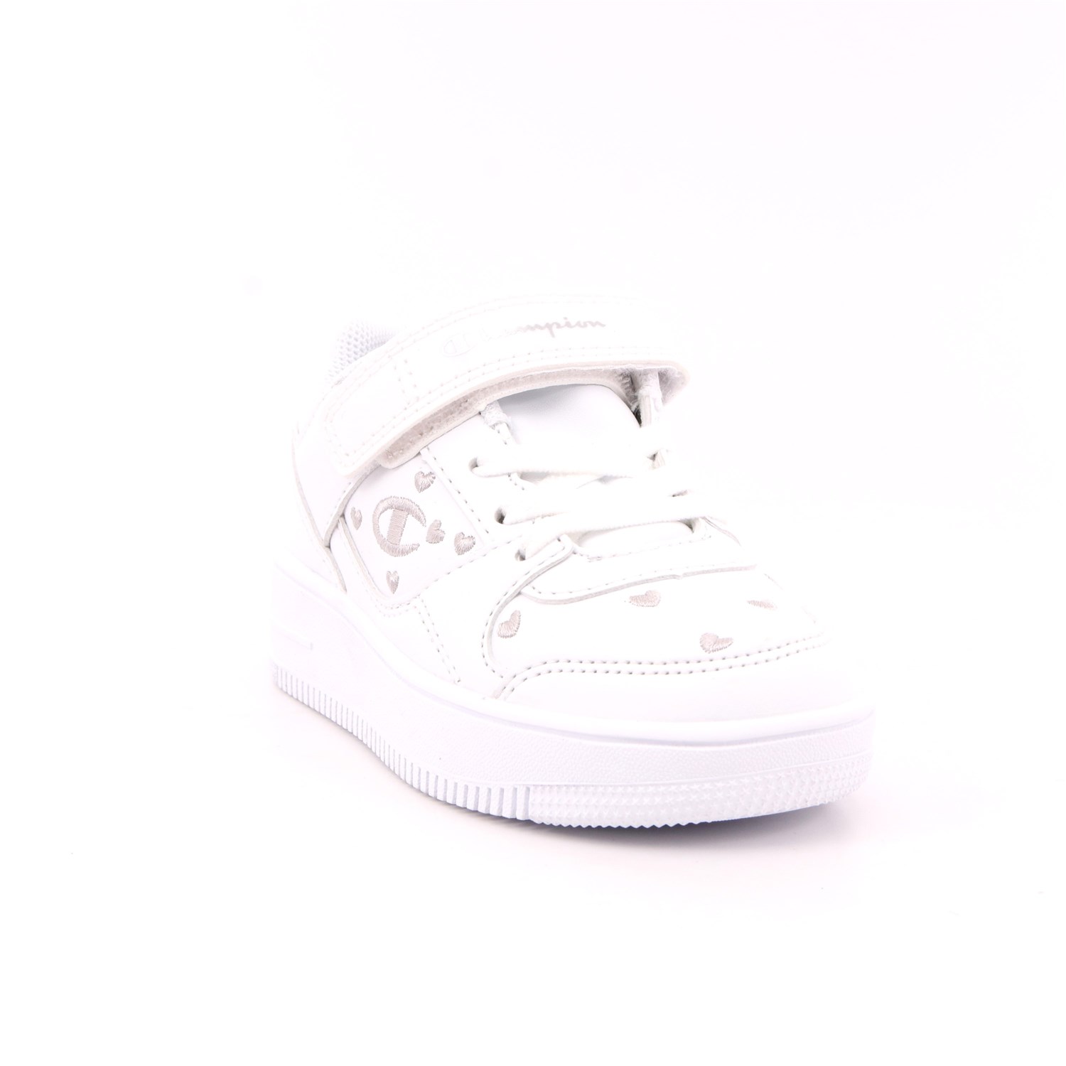 Scarpa Strappi + Elastico Champion Bambina Bianco Scarpa Strappi + Elastico Champion Bambina Bianco Scarpe 766 - S32274