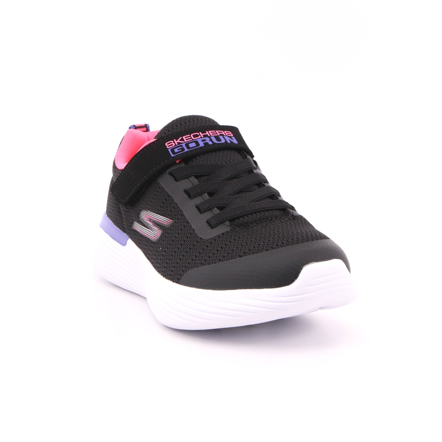 Scarpa Strappi + Elastico Skechers Bambina Nero Scarpa Strappi + Elastico Skechers Bambina Nero Scarpe 168 - 302427L