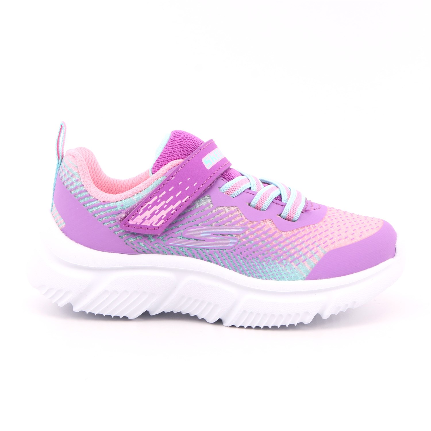 Scarpa Strappi + Elastico Skechers Bambina Rosa Scarpa Strappi + Elastico Skechers Bambina Rosa Scarpe 169 - 302430N