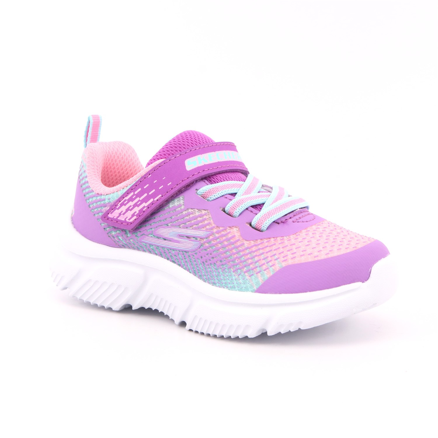 Scarpa Strappi + Elastico Skechers Bambina Rosa Scarpa Strappi + Elastico Skechers Bambina Rosa Scarpe 169 - 302430N