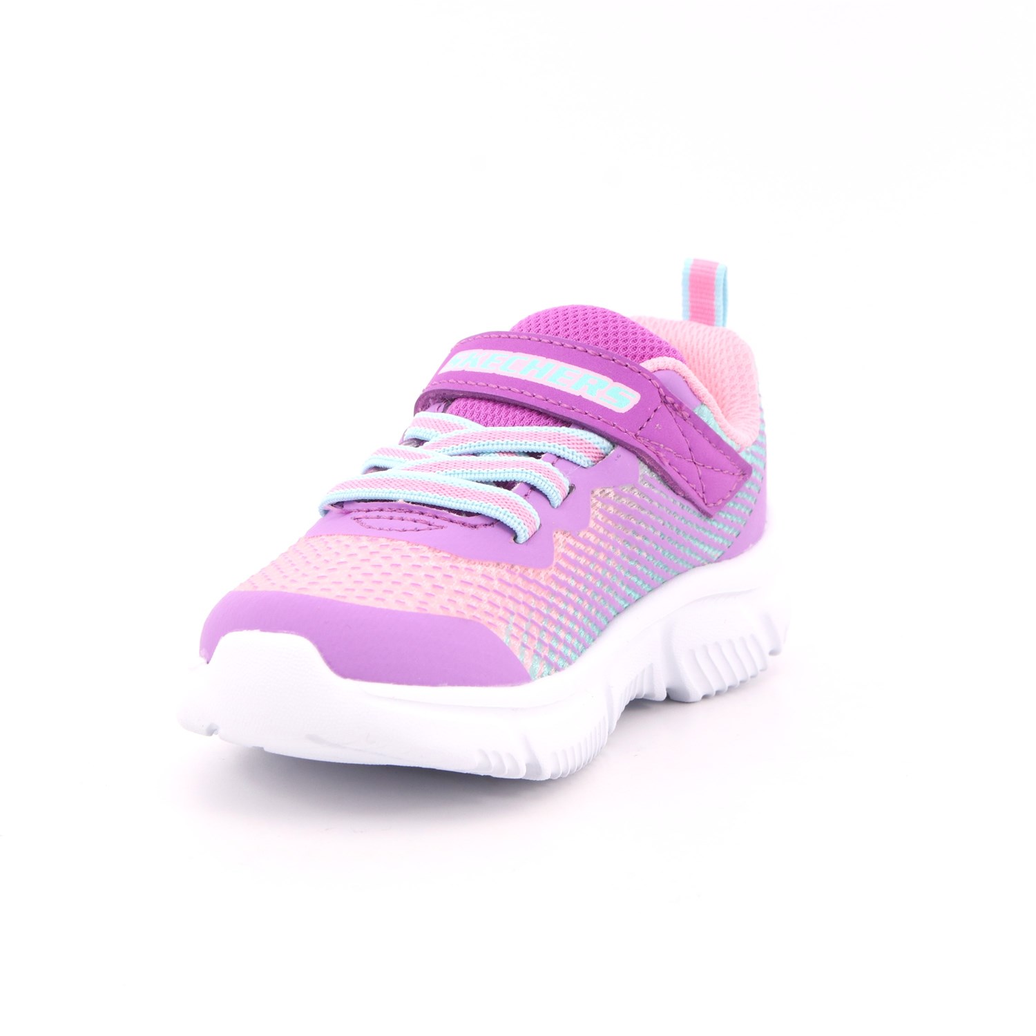 Scarpa Strappi + Elastico Skechers Bambina Rosa Scarpa Strappi + Elastico Skechers Bambina Rosa Scarpe 169 - 302430N