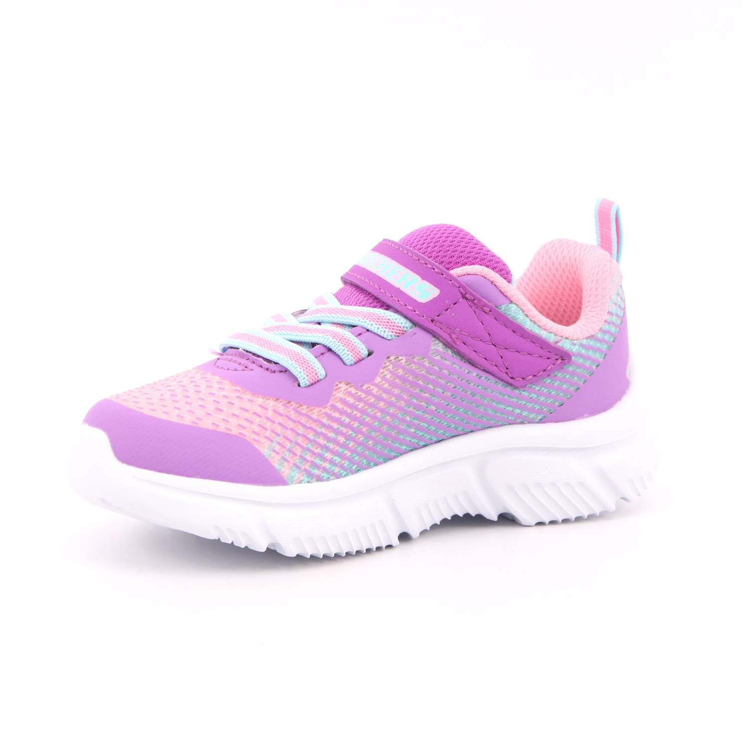 Scarpa Strappi + Elastico Skechers Bambina Rosa Scarpa Strappi + Elastico Skechers Bambina Rosa Scarpe 169 - 302430N