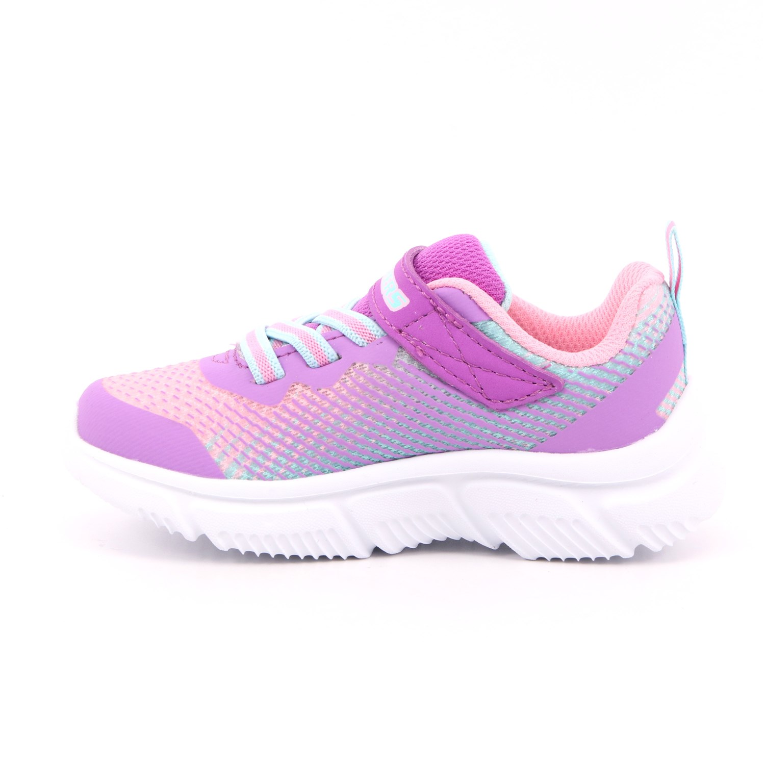 Scarpa Strappi + Elastico Skechers Bambina Rosa Scarpa Strappi + Elastico Skechers Bambina Rosa Scarpe 169 - 302430N