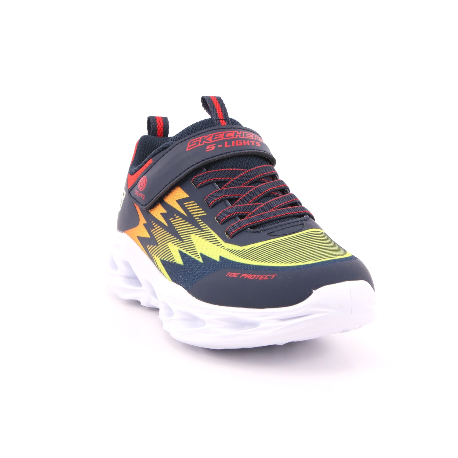 Scarpa Strappi + Elastico Skechers Bambino Grigio/blu Scarpa Strappi + Elastico Skechers Bambino Grigio/blu Scarpe 172 - 400600L