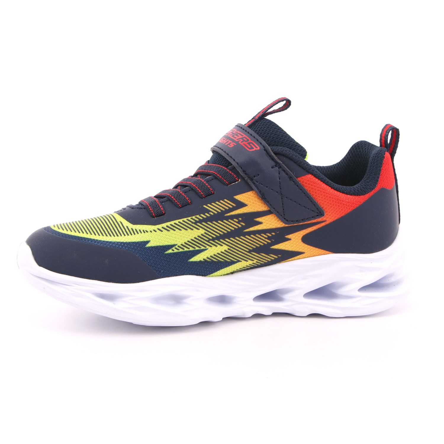 Scarpa Strappi + Elastico Skechers Bambino Grigio/blu Scarpa Strappi + Elastico Skechers Bambino Grigio/blu Scarpe 172 - 400600L