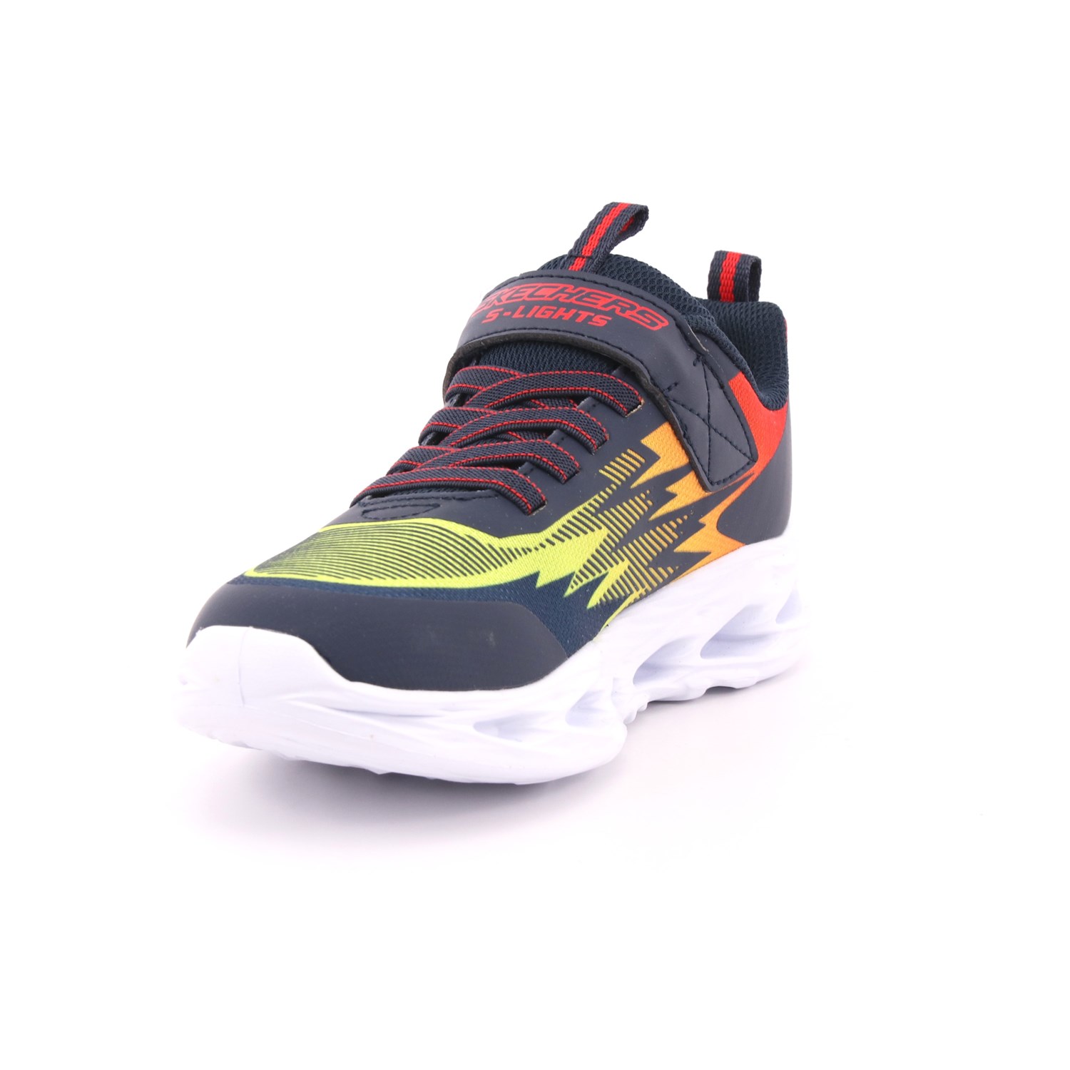 Scarpa Strappi + Elastico Skechers Bambino Grigio/blu Scarpa Strappi + Elastico Skechers Bambino Grigio/blu Scarpe 172 - 400600L