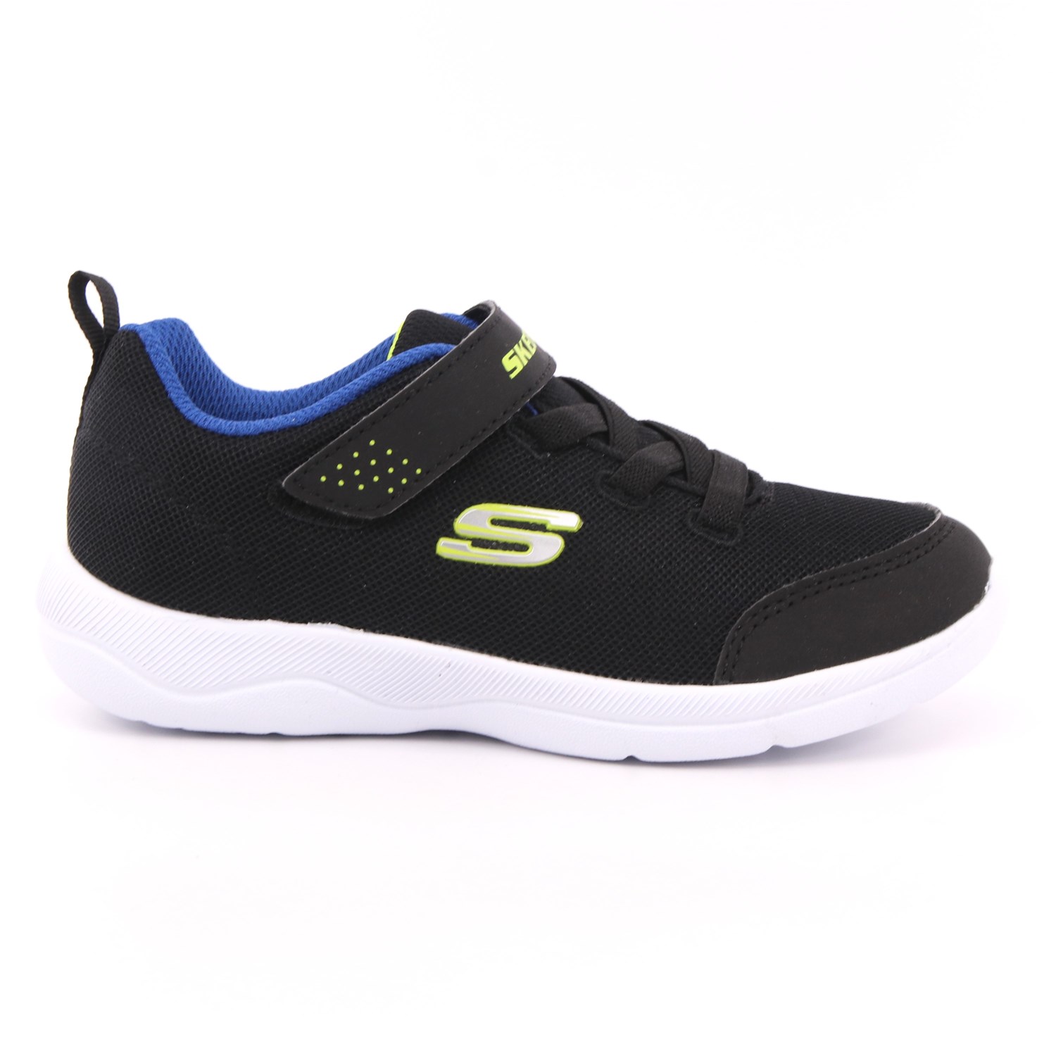 Scarpa Strappi + Elastico Skechers Bambino Nero Scarpa Strappi + Elastico Skechers Bambino Nero Scarpe 174 - 407300N
