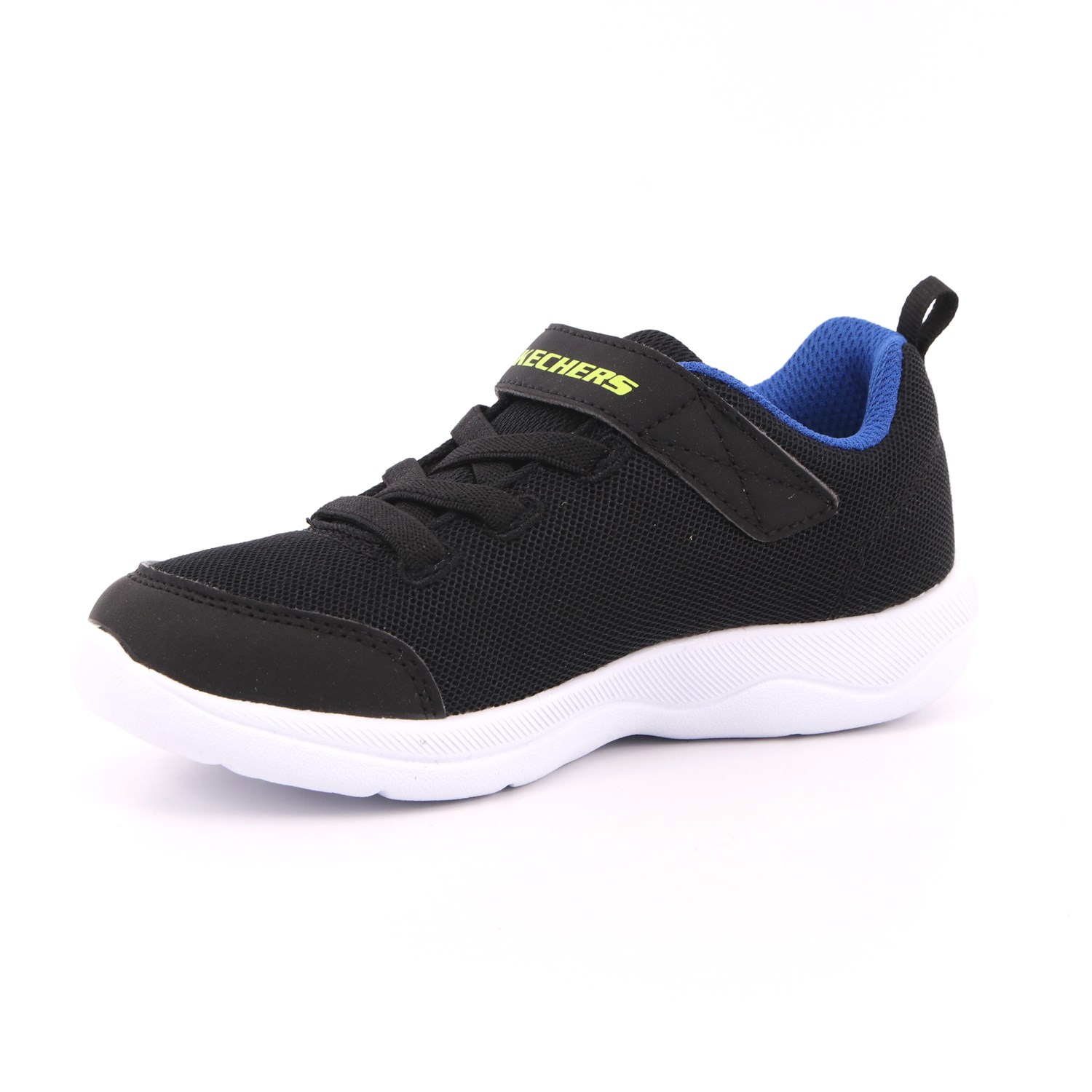 Scarpa Strappi + Elastico Skechers Bambino Nero Scarpa Strappi + Elastico Skechers Bambino Nero Scarpe 174 - 407300N