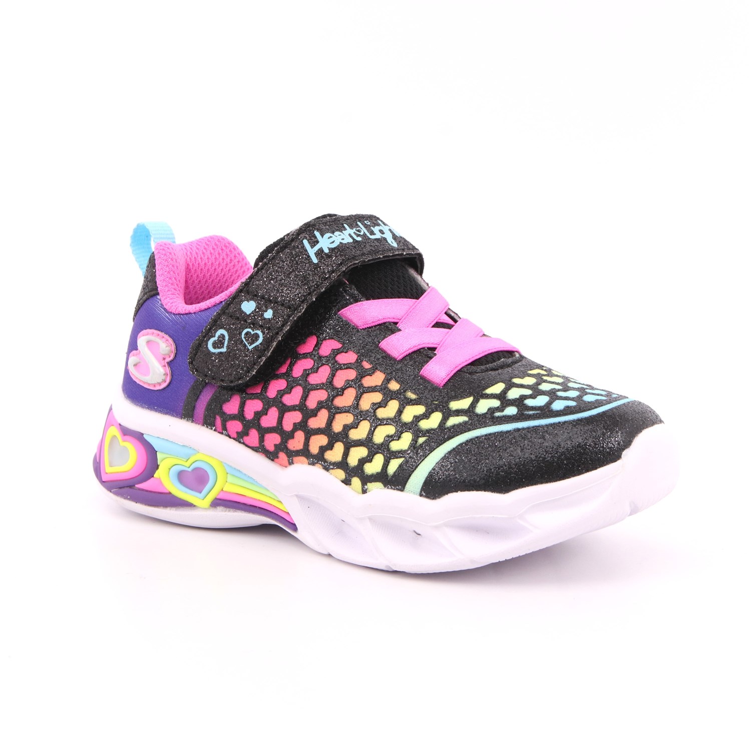 Scarpa Strappi + Elastico Skechers Bambina Nero Scarpa Strappi + Elastico Skechers Bambina Nero Scarpe 175 - 302312N