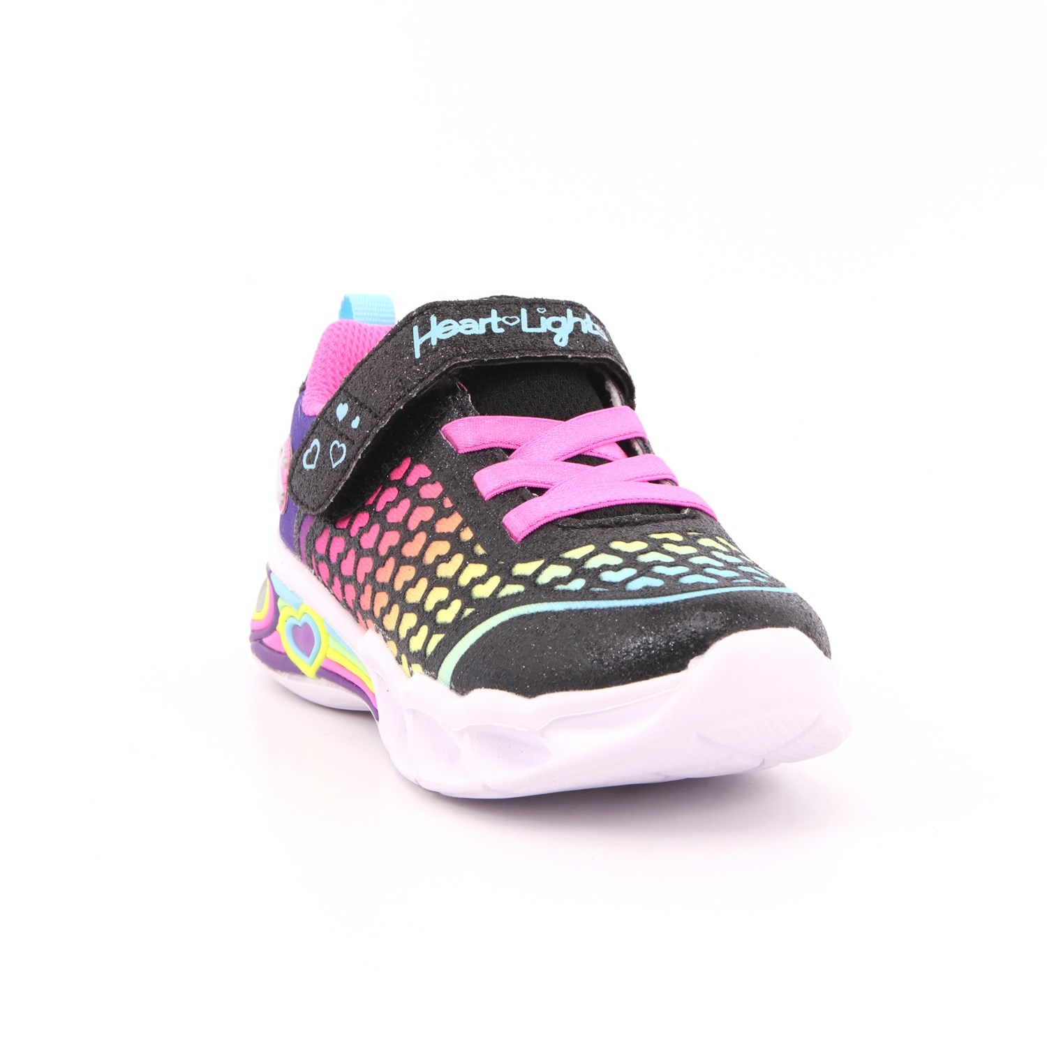 Scarpa Strappi + Elastico Skechers Bambina Nero Scarpa Strappi + Elastico Skechers Bambina Nero Scarpe 175 - 302312N