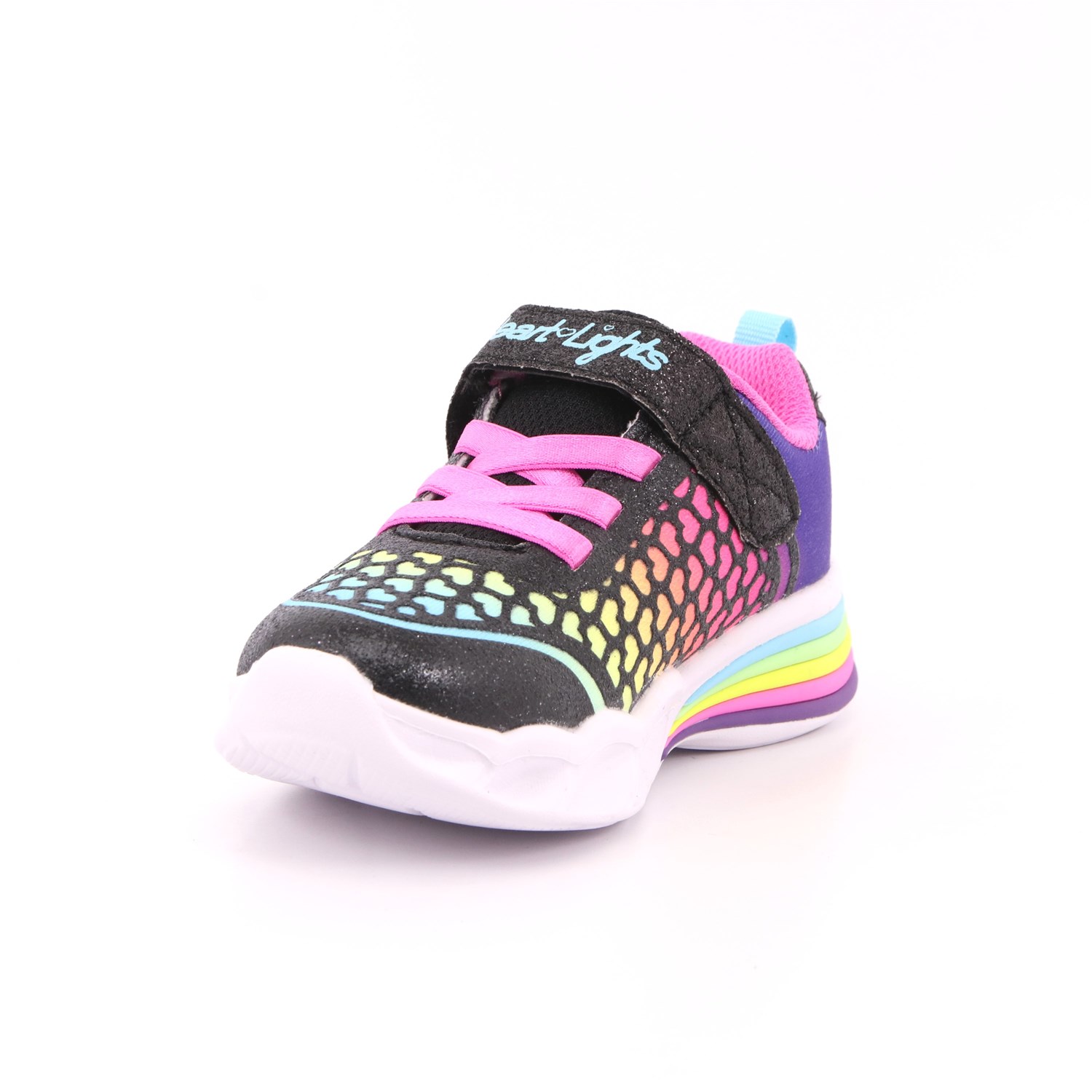Scarpa Strappi + Elastico Skechers Bambina Nero Scarpa Strappi + Elastico Skechers Bambina Nero Scarpe 175 - 302312N