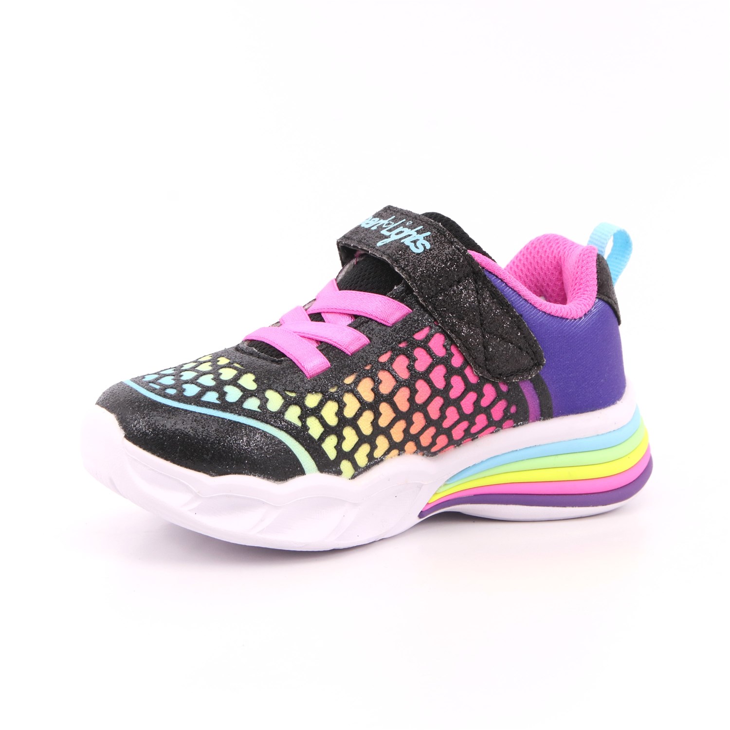 Scarpa Strappi + Elastico Skechers Bambina Nero Scarpa Strappi + Elastico Skechers Bambina Nero Scarpe 175 - 302312N