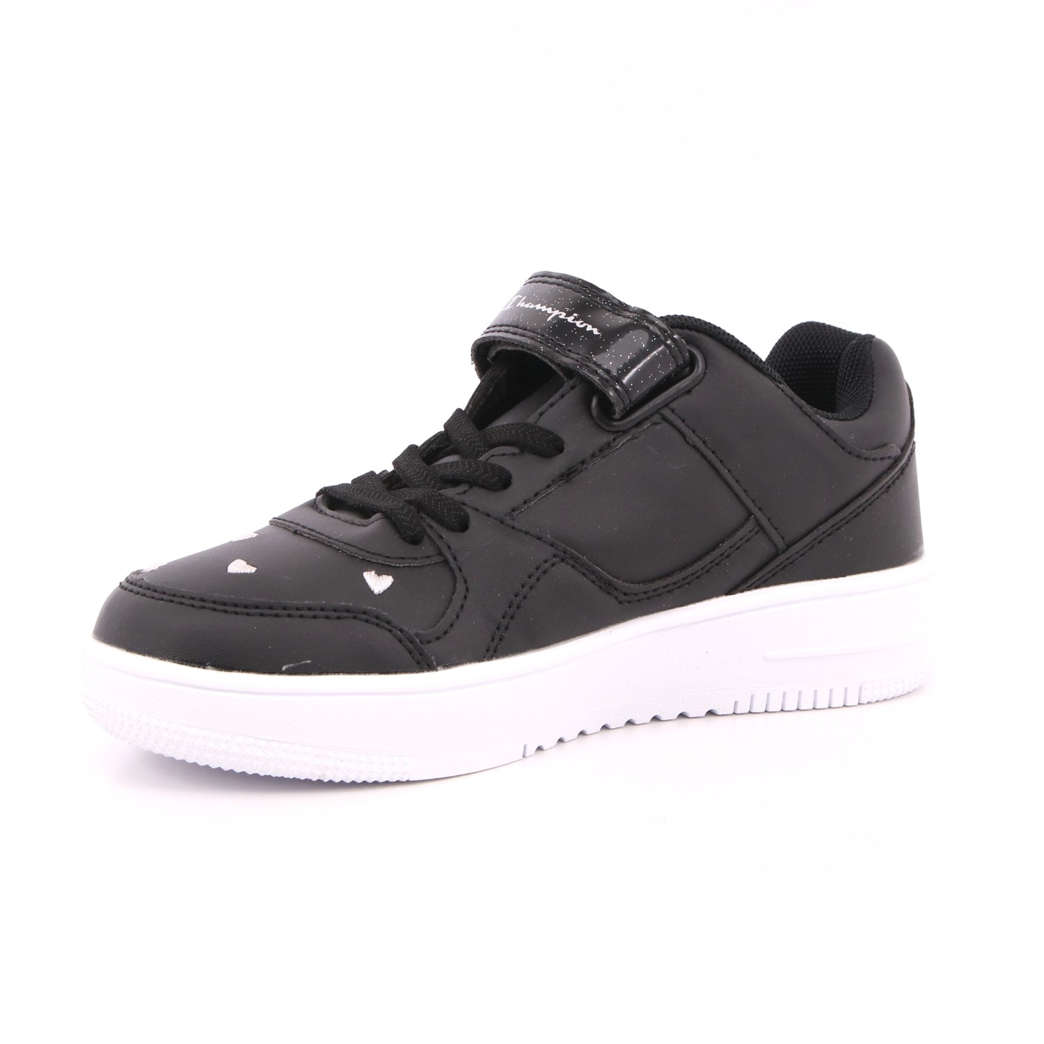 Scarpa Strappi + Elastico Champion Bambina Nero Scarpa Strappi + Elastico Champion Bambina Nero Scarpe 770 - S31227