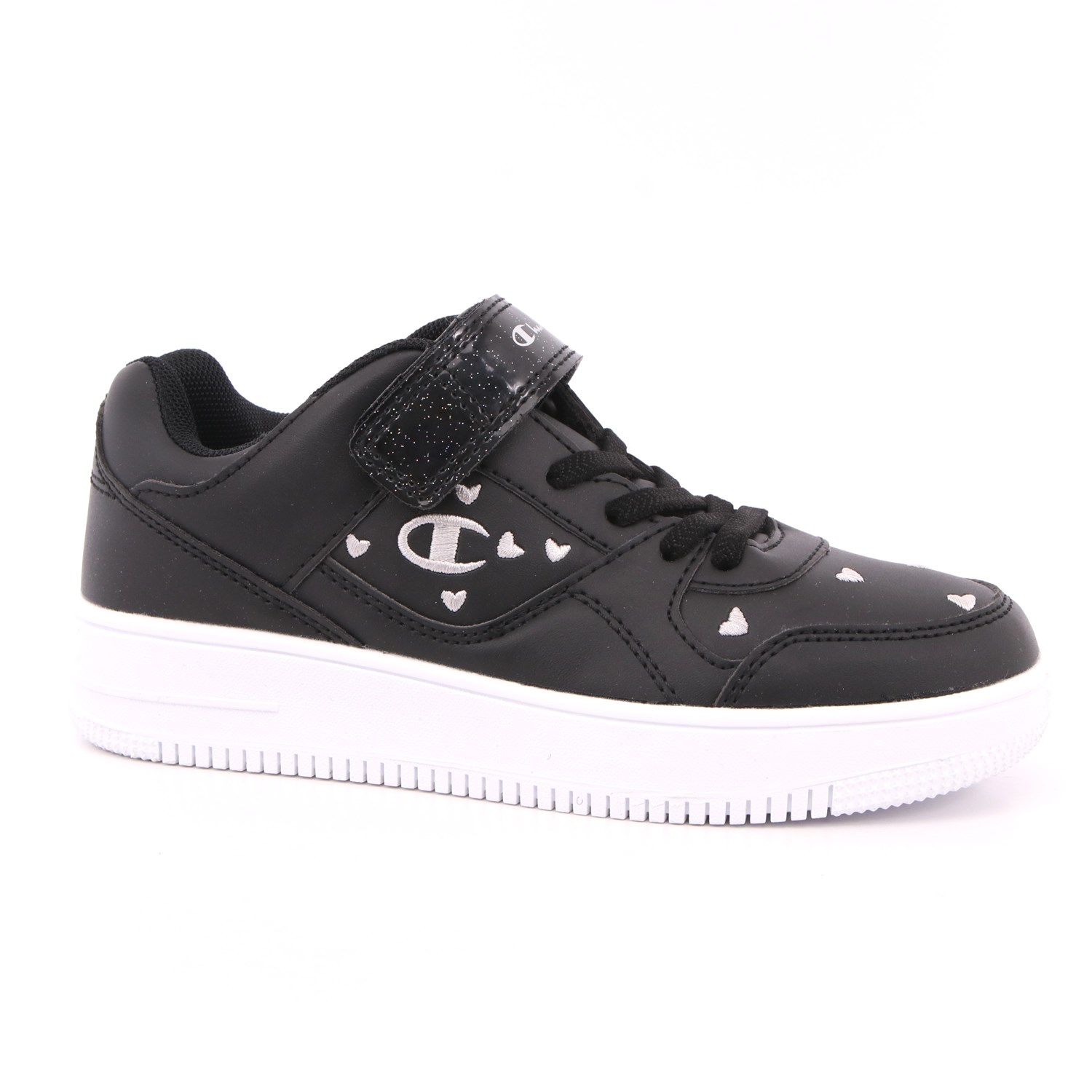 Scarpa Strappi + Elastico Champion Bambina Nero Scarpa Strappi + Elastico Champion Bambina Nero Scarpe 770 - S31227