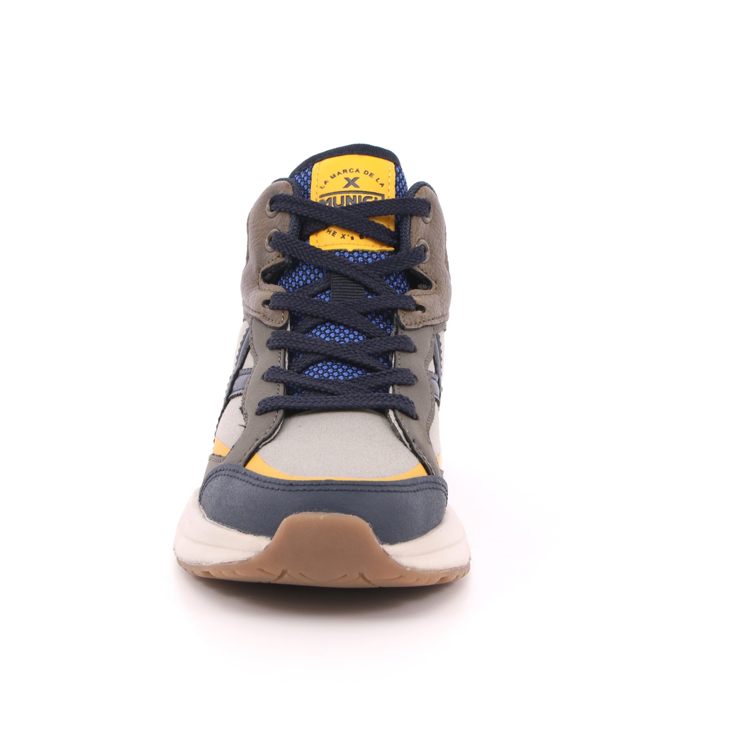 Scarpa Allacciata Munich Bambino Tortora Scarpa Allacciata Munich Bambino Tortora Scarpe 118 - 8898003