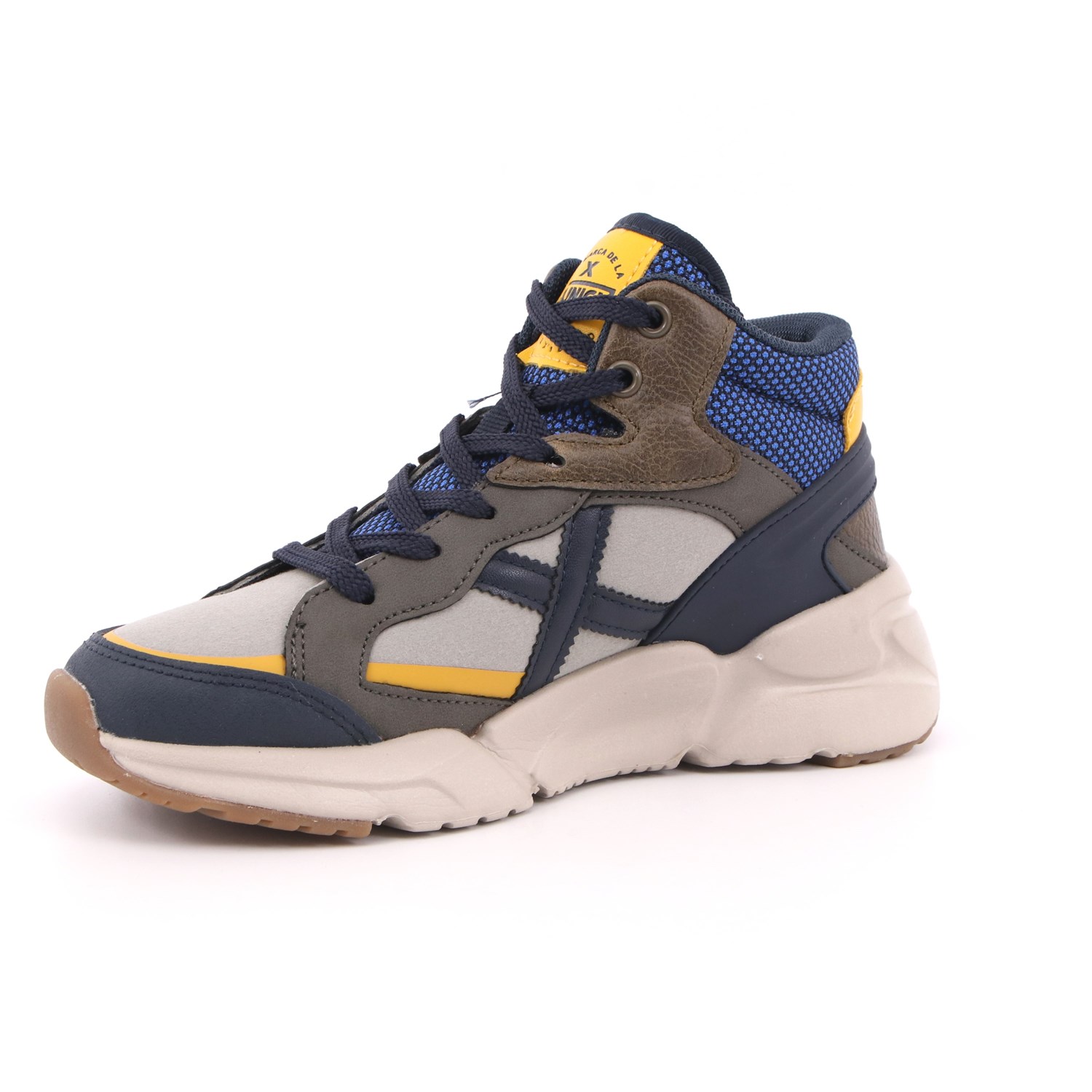 Scarpa Allacciata Munich Bambino Tortora Scarpa Allacciata Munich Bambino Tortora Scarpe 118 - 8898003