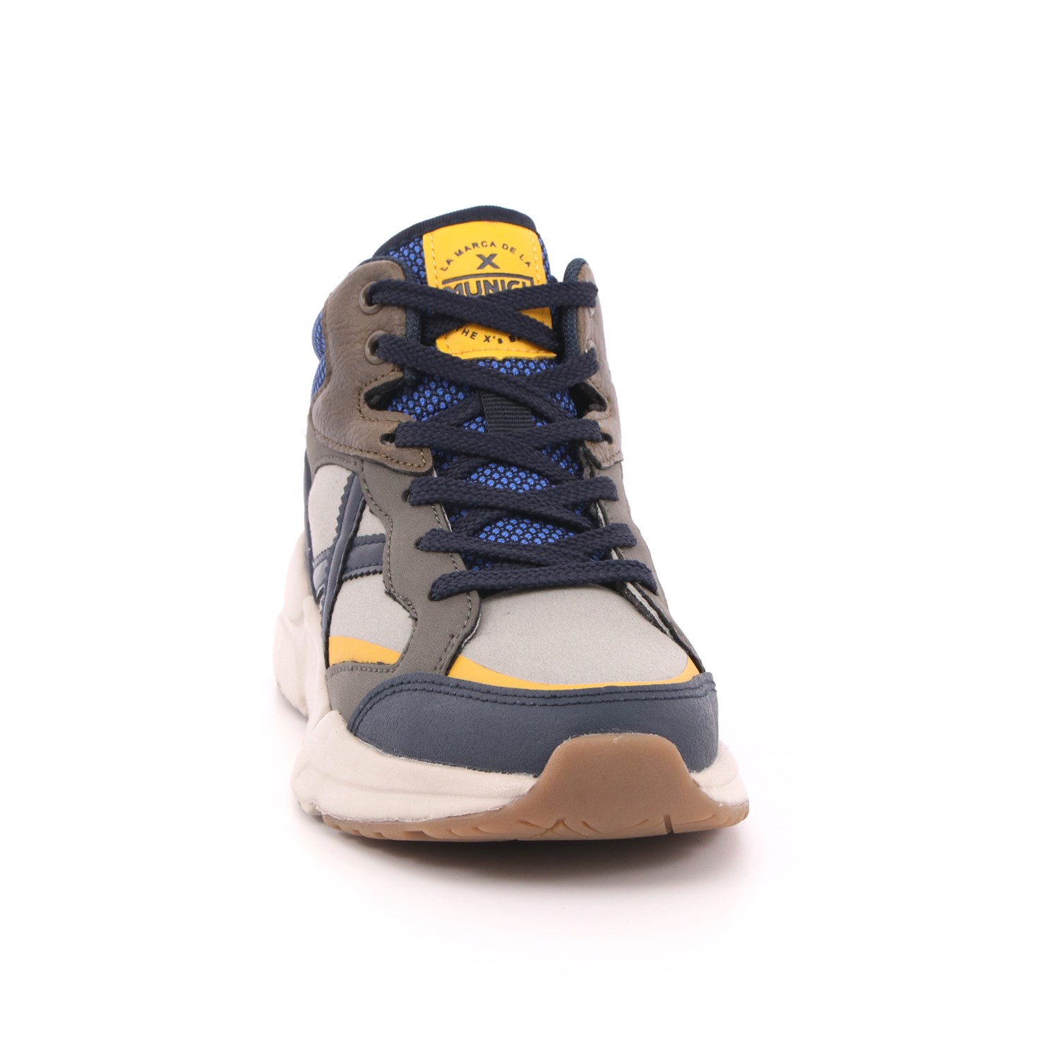 Scarpa Allacciata Munich Bambino Tortora Scarpa Allacciata Munich Bambino Tortora Scarpe 118 - 8898003