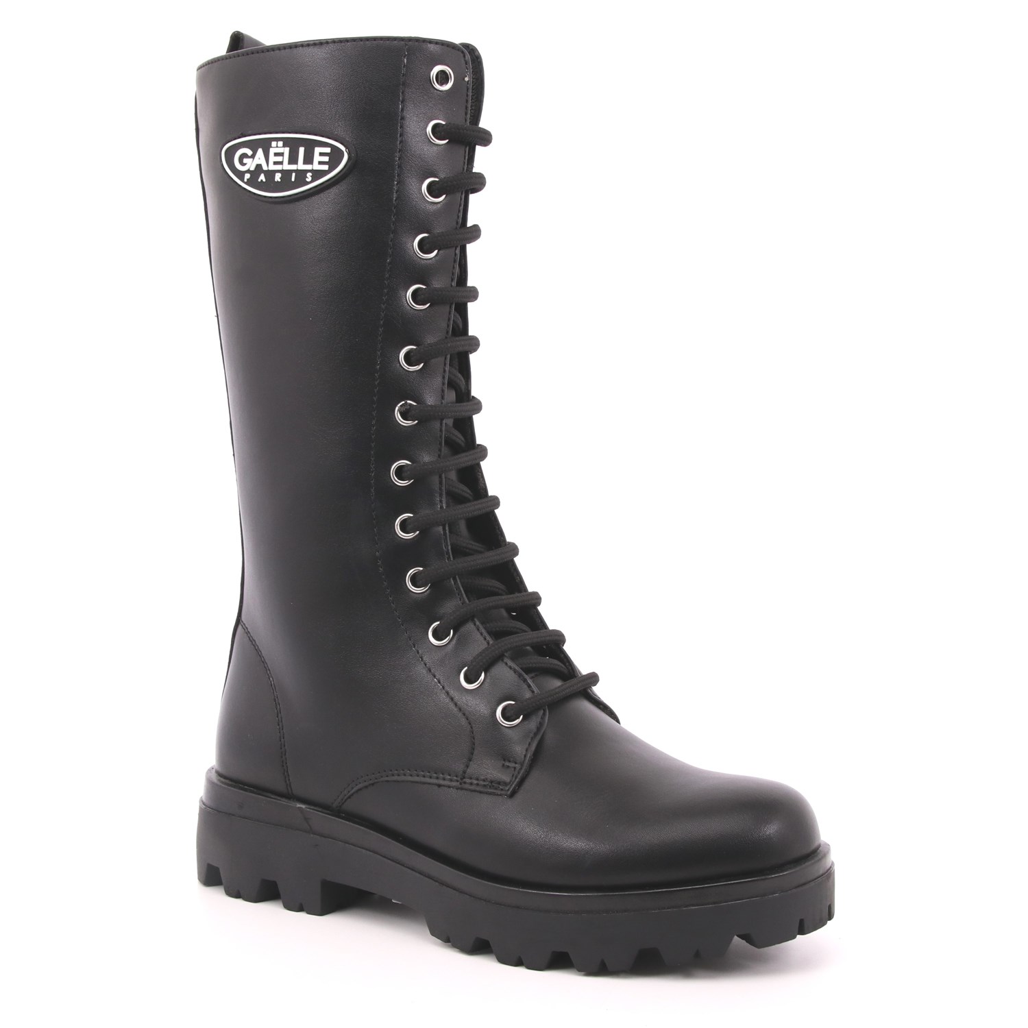 Anfibio Gaelle Bambina Nero Anfibio Gaelle Bambina Nero Scarpe 19 - G-1173A