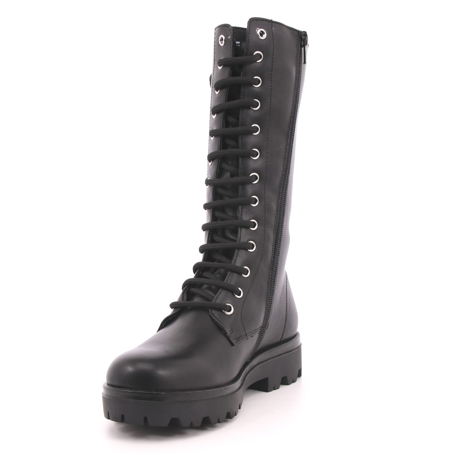 Anfibio Gaelle Bambina Nero Anfibio Gaelle Bambina Nero Scarpe 19 - G-1173A