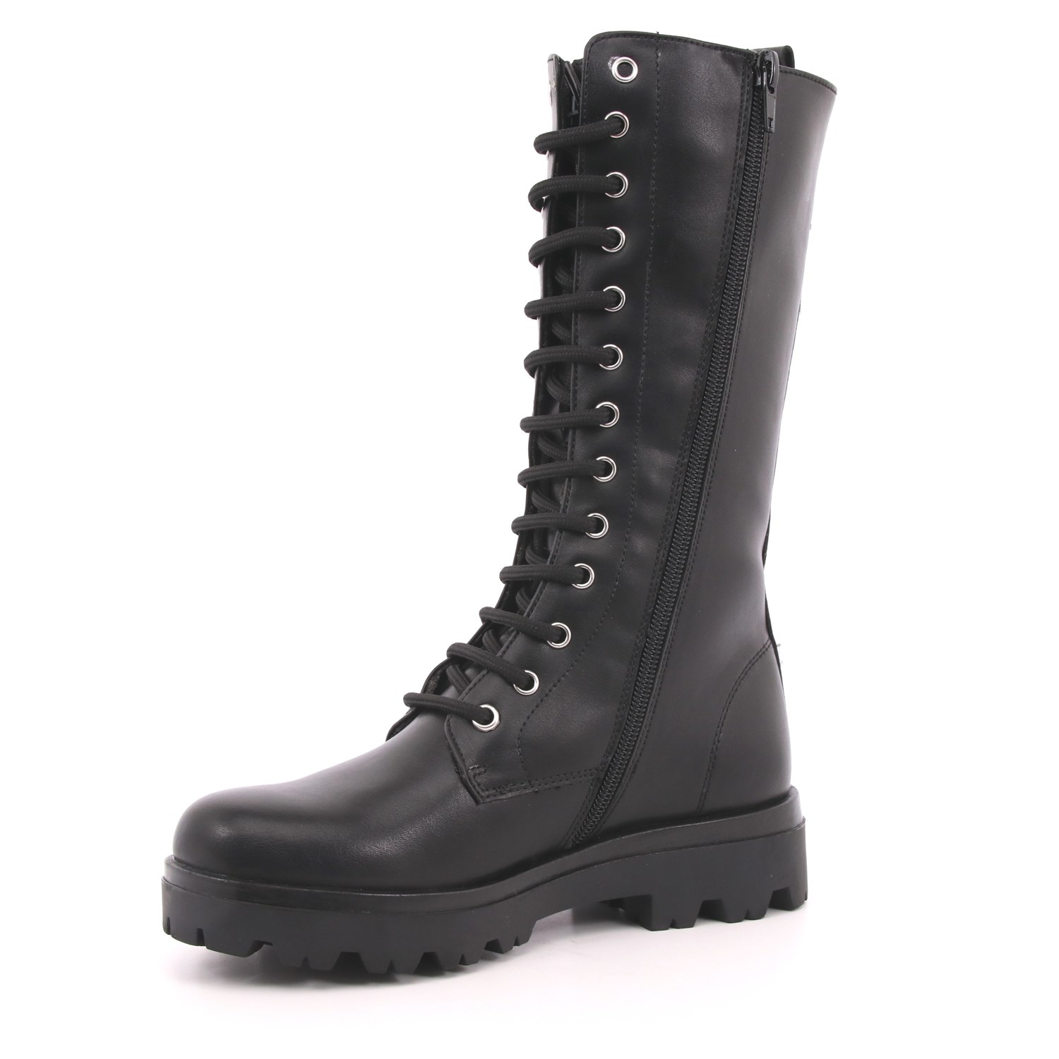 Anfibio Gaelle Bambina Nero Anfibio Gaelle Bambina Nero Scarpe 19 - G-1173A