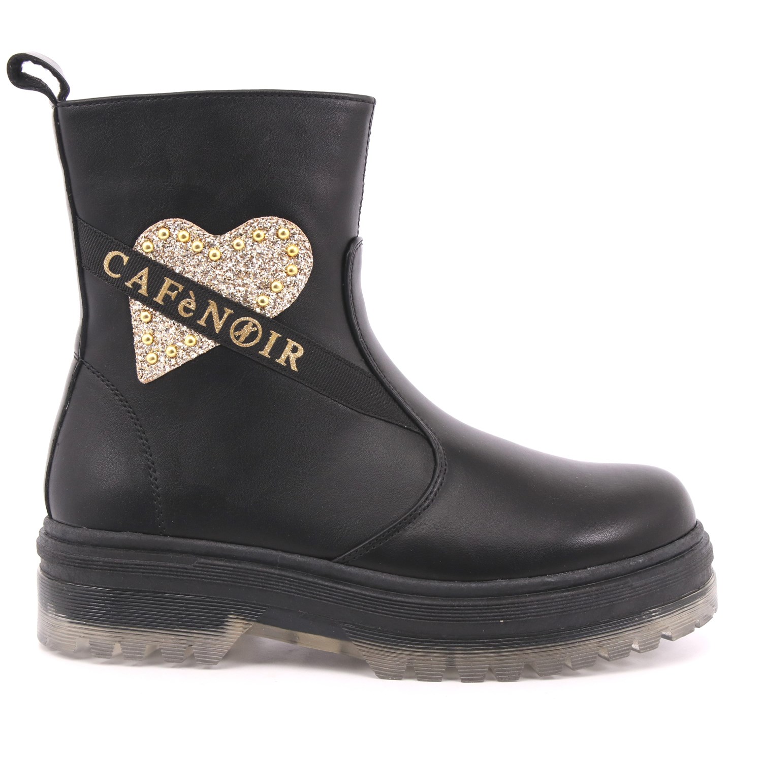 Stivaletto Cafè Noir Bambina Nero Stivaletto Cafè Noir Bambina Nero Scarpe 30 - C-1442A