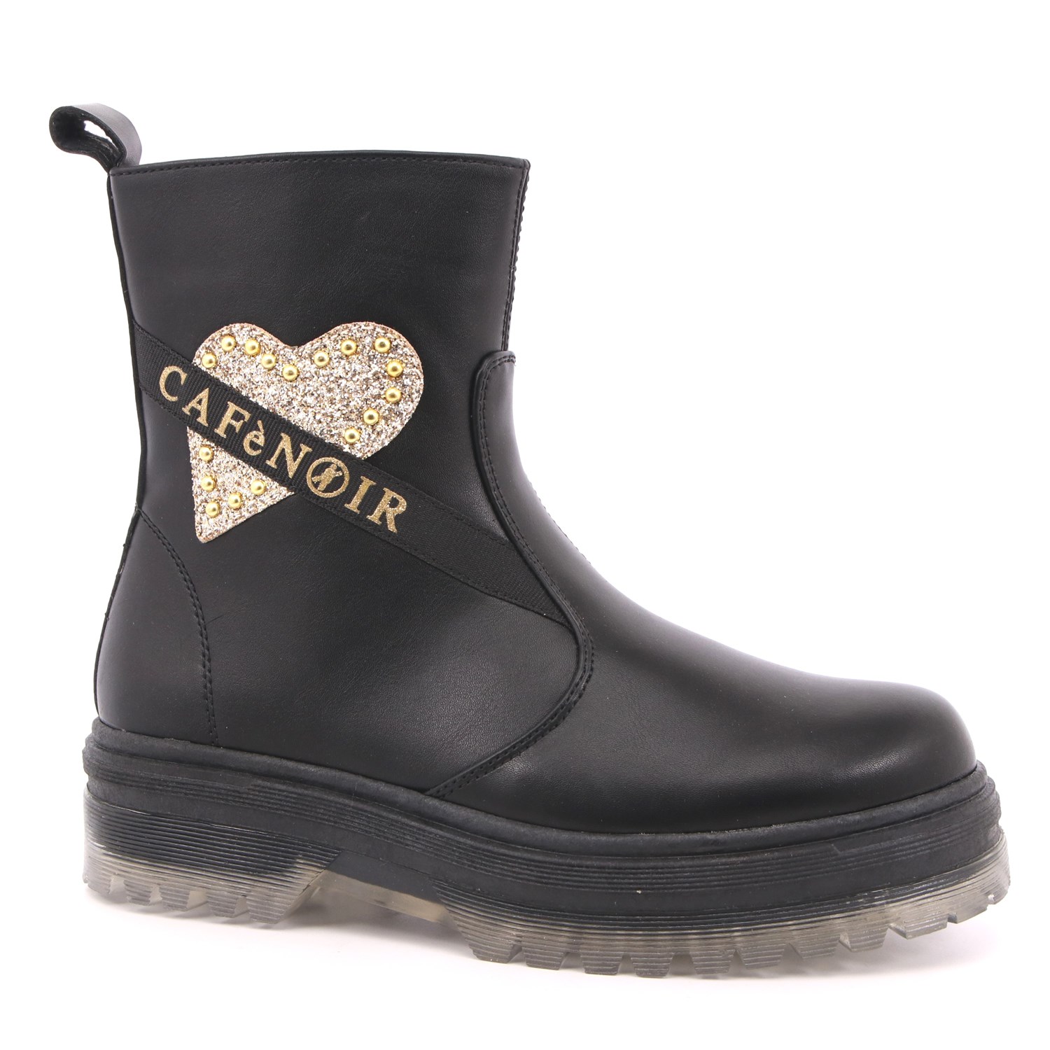 Stivaletto Cafè Noir Bambina Nero Stivaletto Cafè Noir Bambina Nero Scarpe 30 - C-1442A