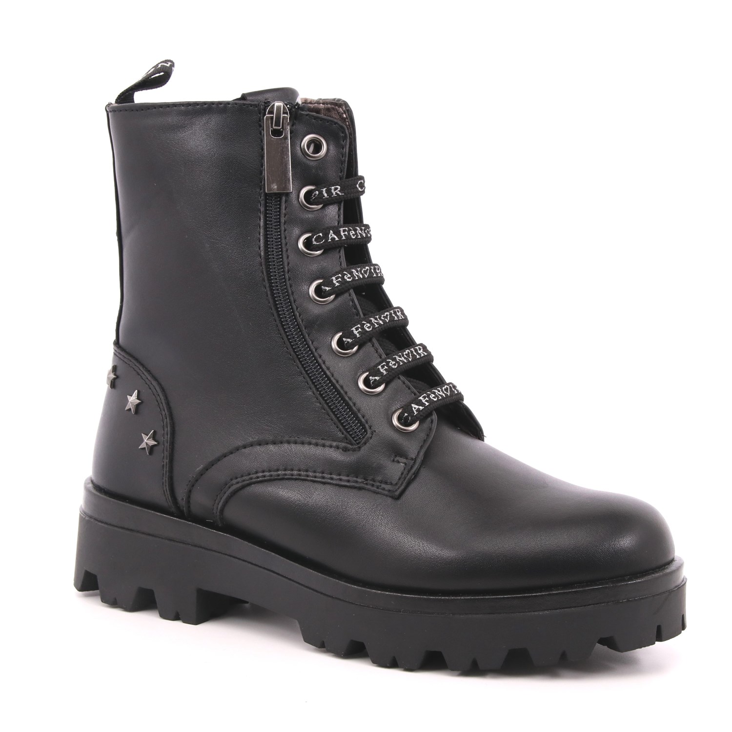 Anfibio Cafè Noir Bambina Nero Anfibio Cafè Noir Bambina Nero Scarpe 31 - C-1420A