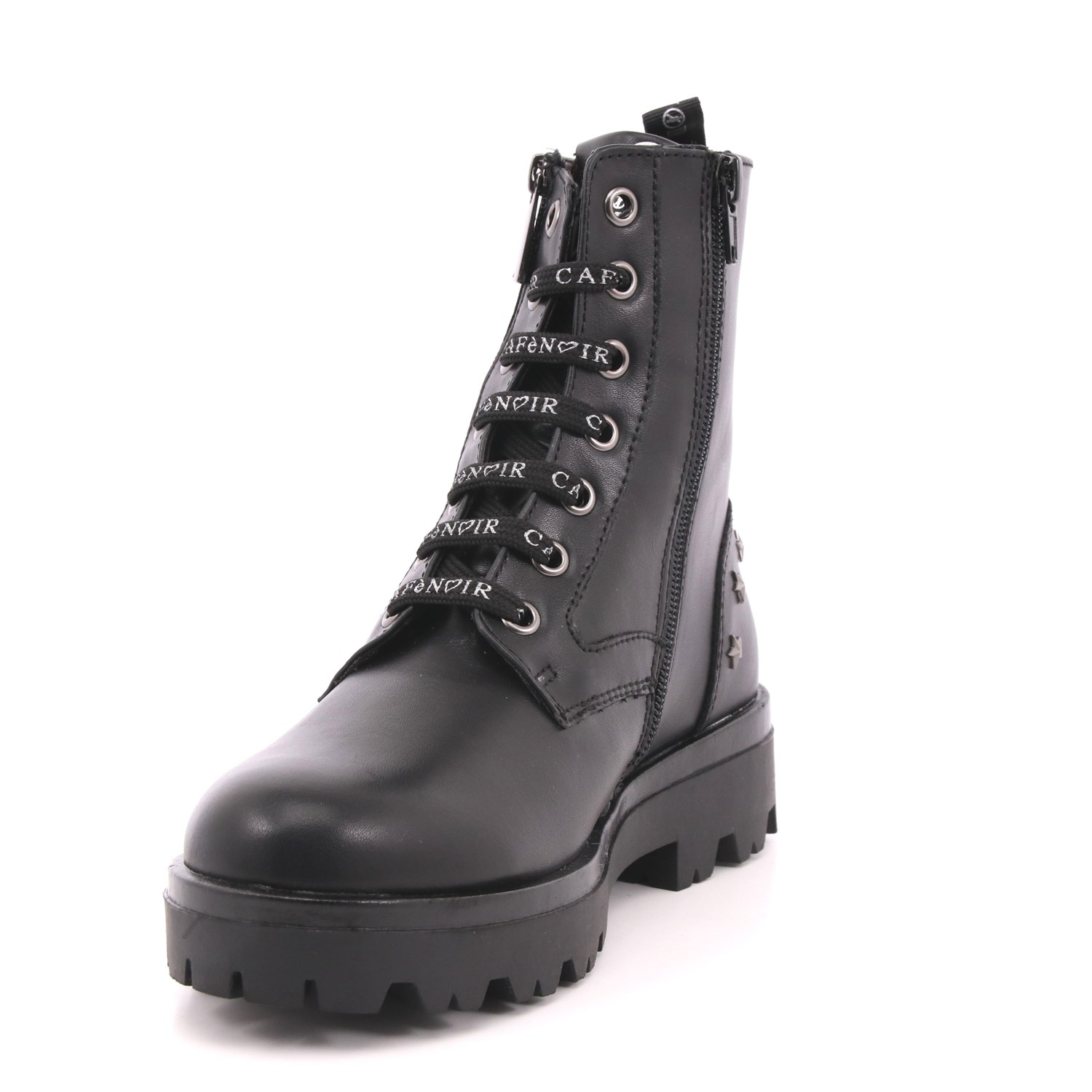 Anfibio Cafè Noir Bambina Nero Anfibio Cafè Noir Bambina Nero Scarpe 31 - C-1420A