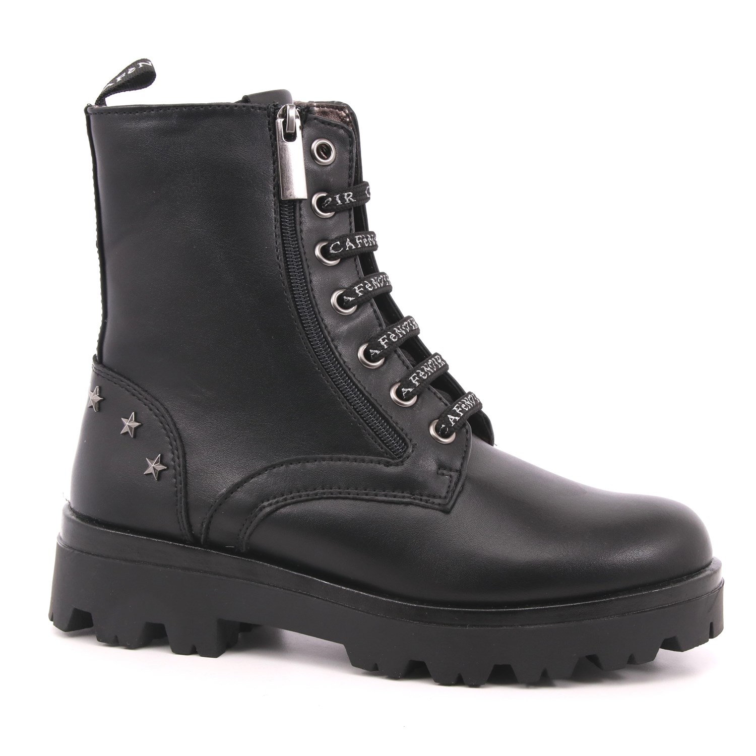 Anfibio Cafè Noir Bambina Nero Anfibio Cafè Noir Bambina Nero Scarpe 31 - C-1420A