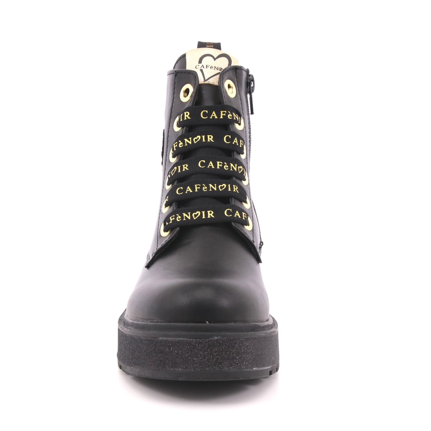 Anfibio Cafè Noir Bambina Nero Anfibio Cafè Noir Bambina Nero Scarpe 32 - C-1450A