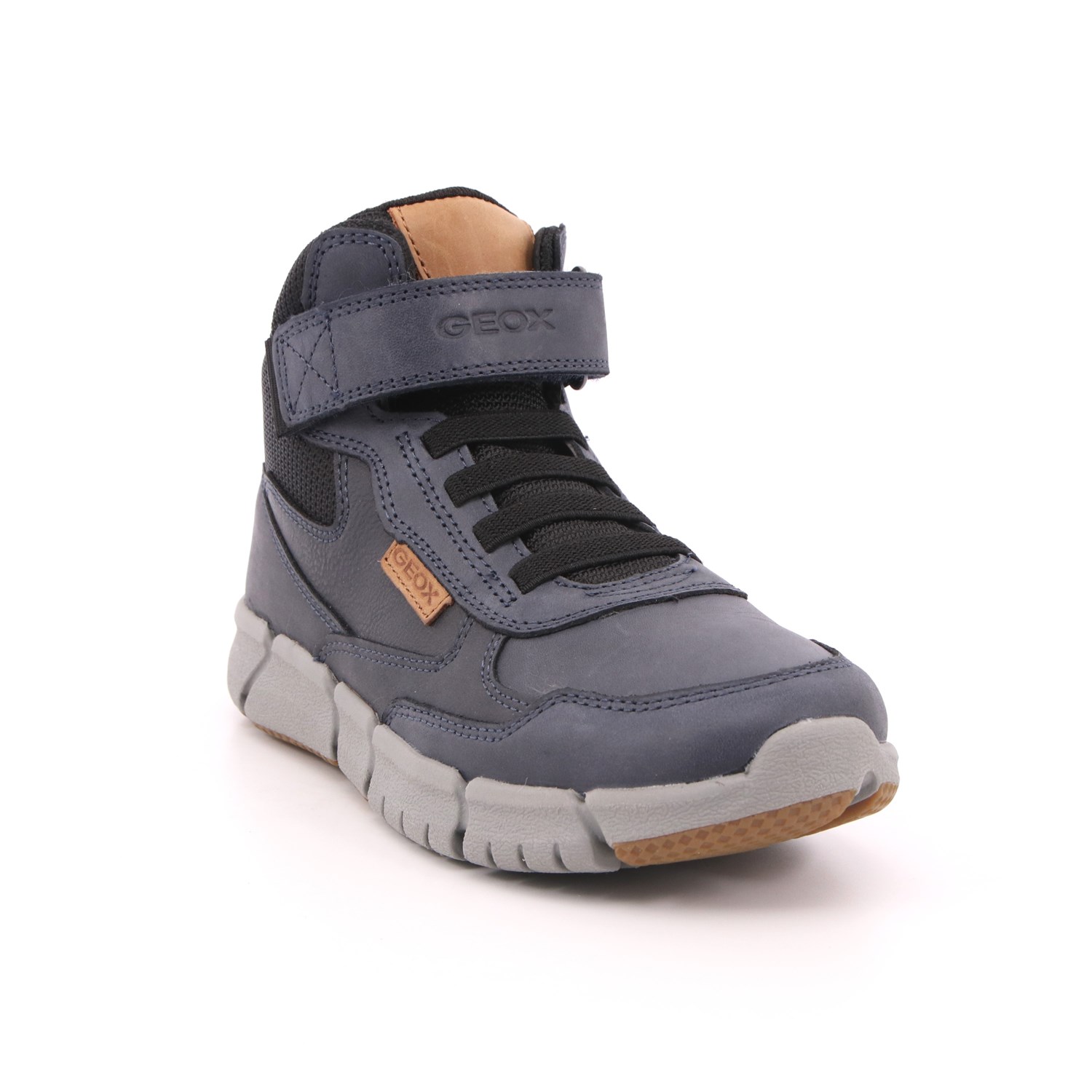 Scarpa Strappi + Elastico Geox Bambino Blu Scarpa Strappi + Elastico Geox Bambino Blu Scarpe 409 - J169BE