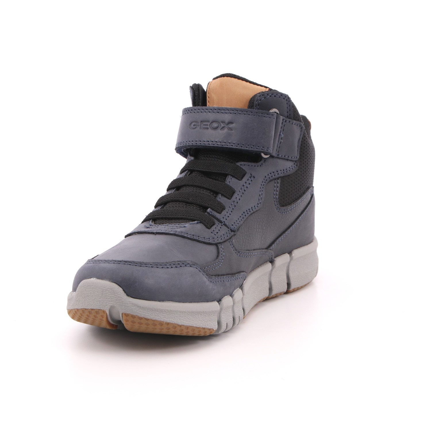 Scarpa Strappi + Elastico Geox Bambino Blu Scarpa Strappi + Elastico Geox Bambino Blu Scarpe 409 - J169BE