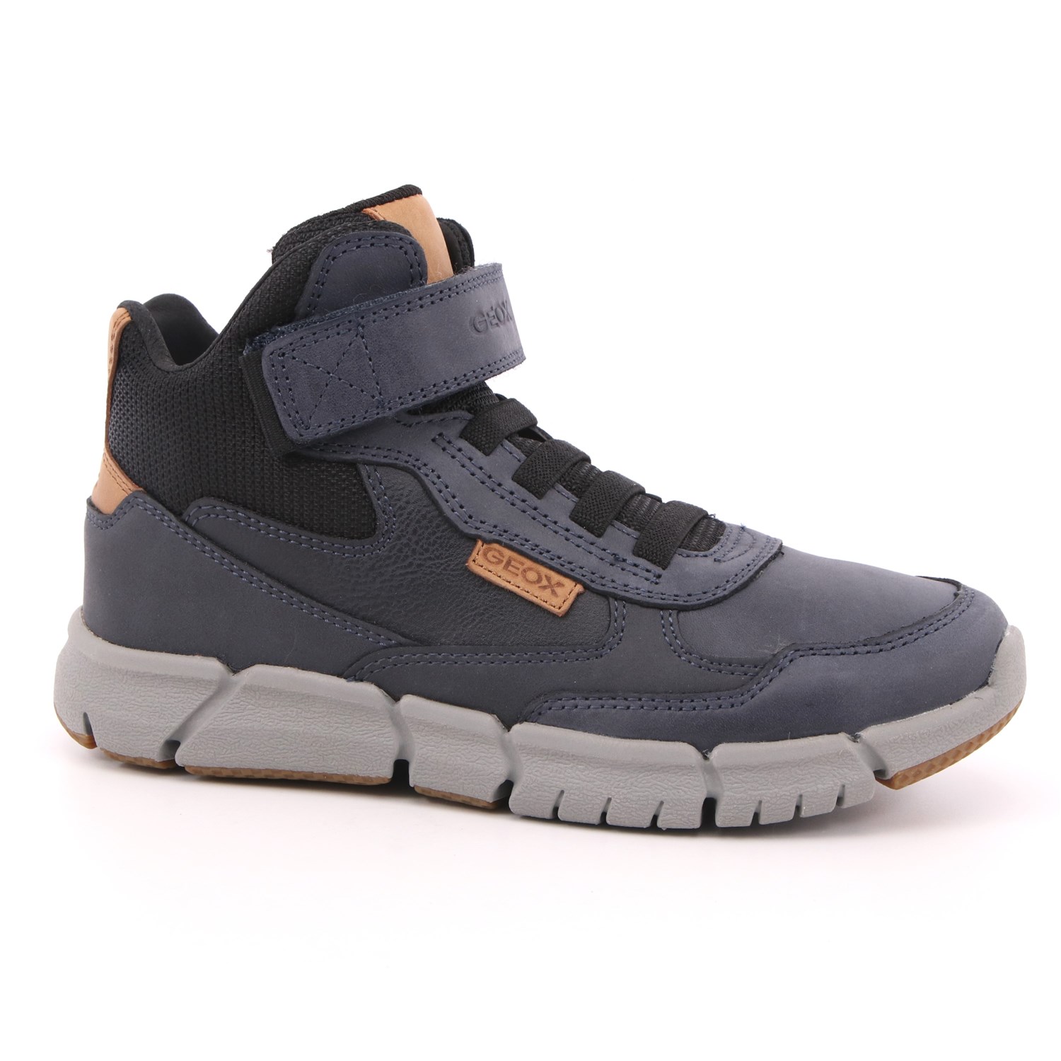 Scarpa Strappi + Elastico Geox Bambino Blu Scarpa Strappi + Elastico Geox Bambino Blu Scarpe 409 - J169BE