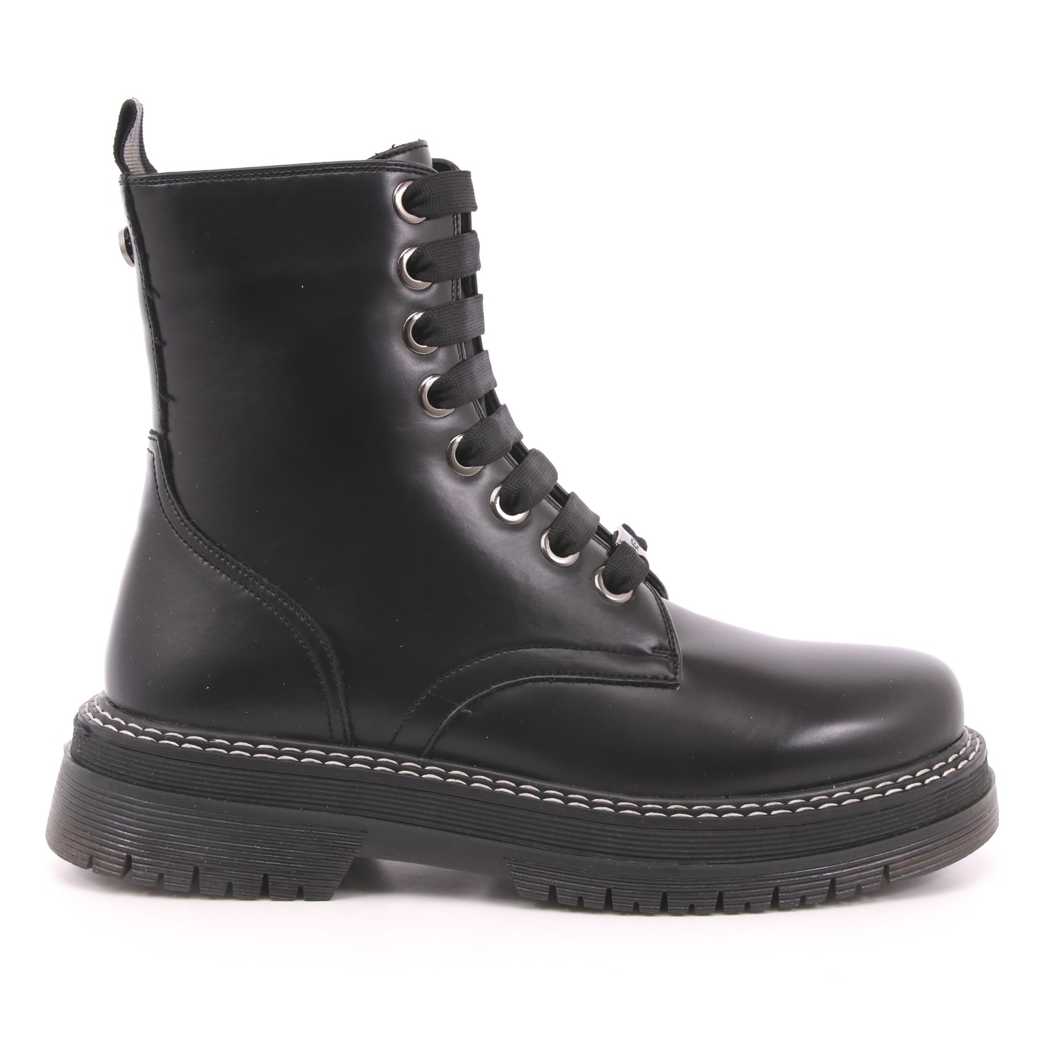 Scarpa Allacciata Keys Donna Nero Scarpa Allacciata Keys Donna Nero Scarpe 76 - K-5640A