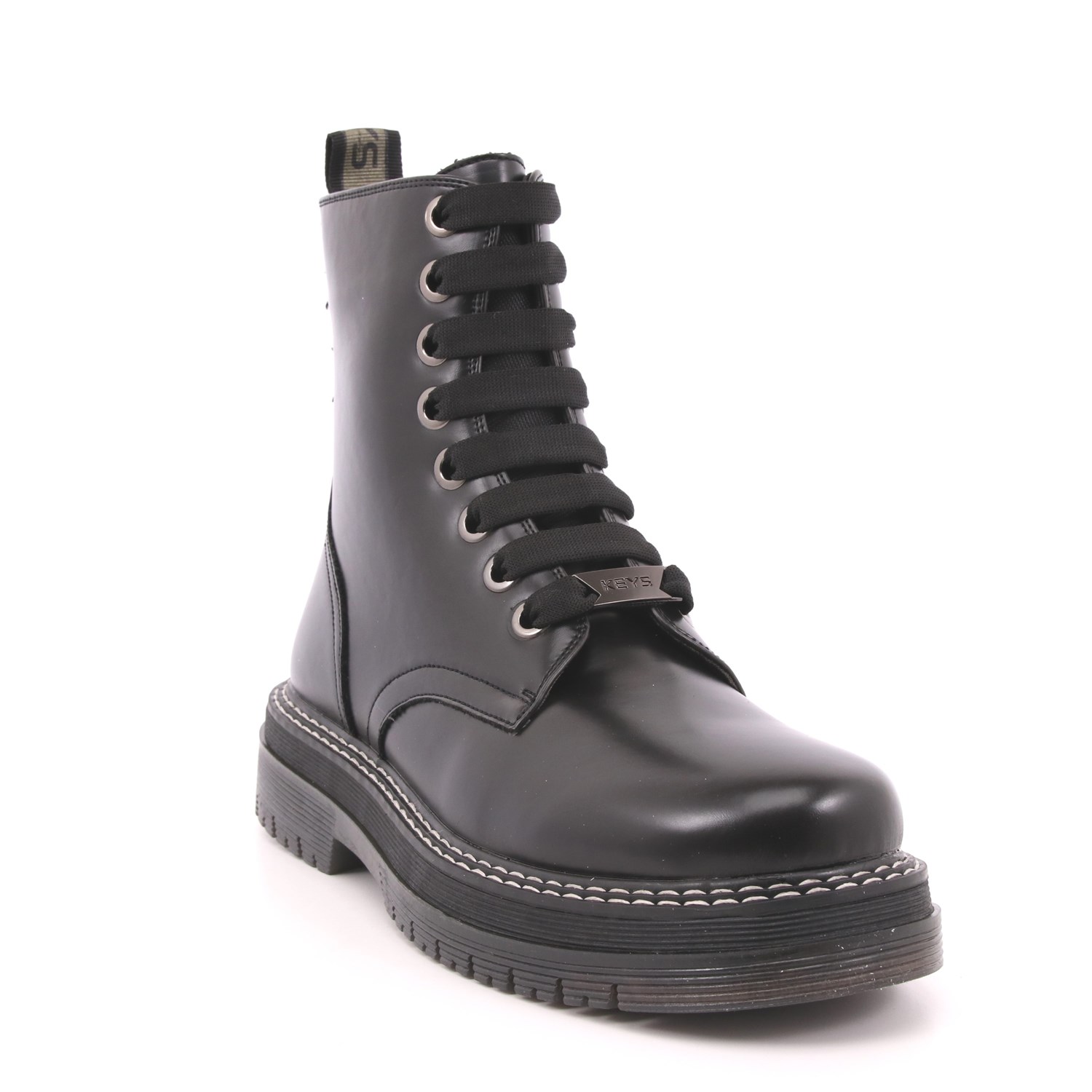 Scarpa Allacciata Keys Donna Nero Scarpa Allacciata Keys Donna Nero Scarpe 76 - K-5640A