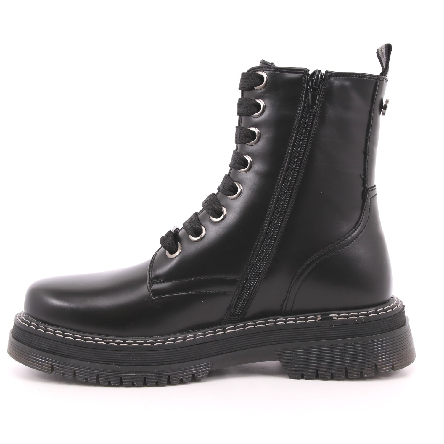Scarpa Allacciata Keys Donna Nero Scarpa Allacciata Keys Donna Nero Scarpe 76 - K-5640A