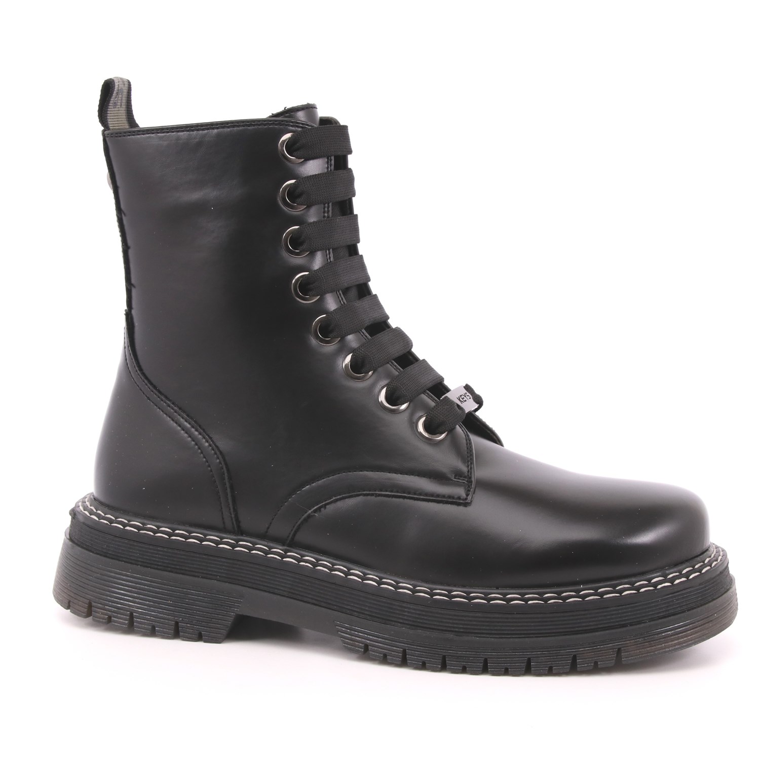 Scarpa Allacciata Keys Donna Nero Scarpa Allacciata Keys Donna Nero Scarpe 76 - K-5640A