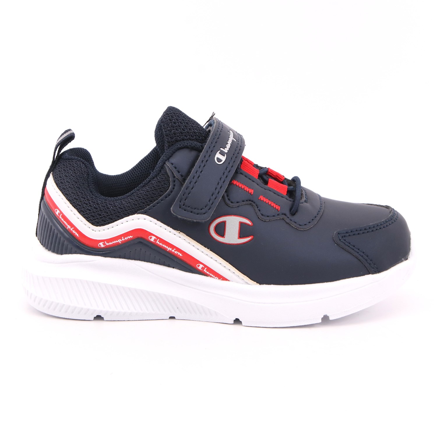 Scarpa Strappi + Elastico Champion Bambino Nero Scarpa Strappi + Elastico Champion Bambino Nero Scarpe 776 - S32215